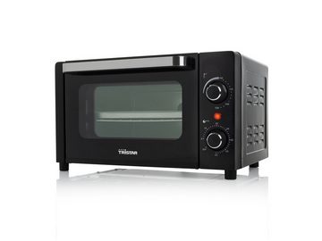 Tristar Minibackofen, Kleiner Tisch-Backofen für Toast Pizza Mini-Ofen 10L Ober & Unterhitze