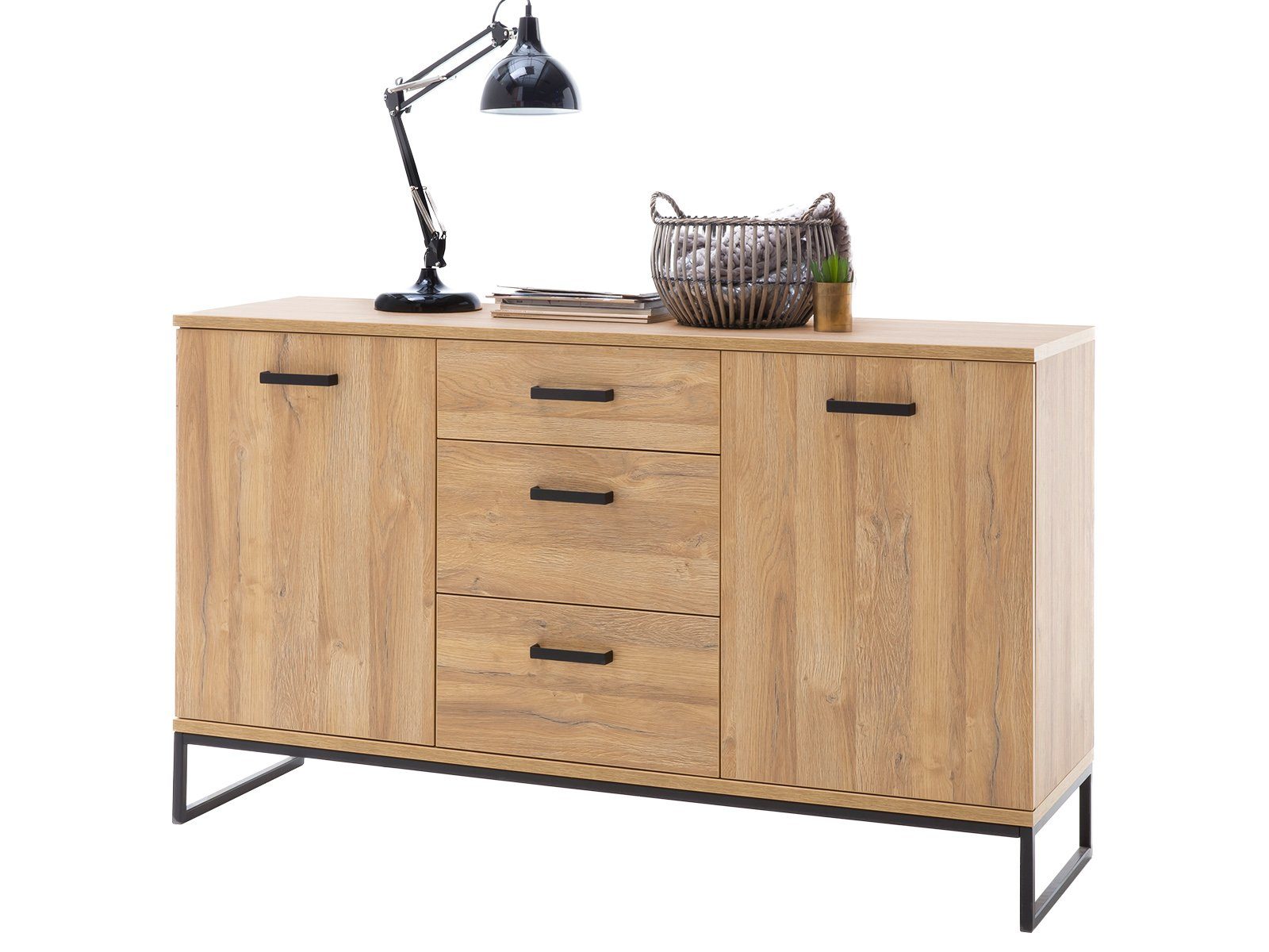 MCA furniture Sideboard 151 x 88 x 44 cm (B/H/T)