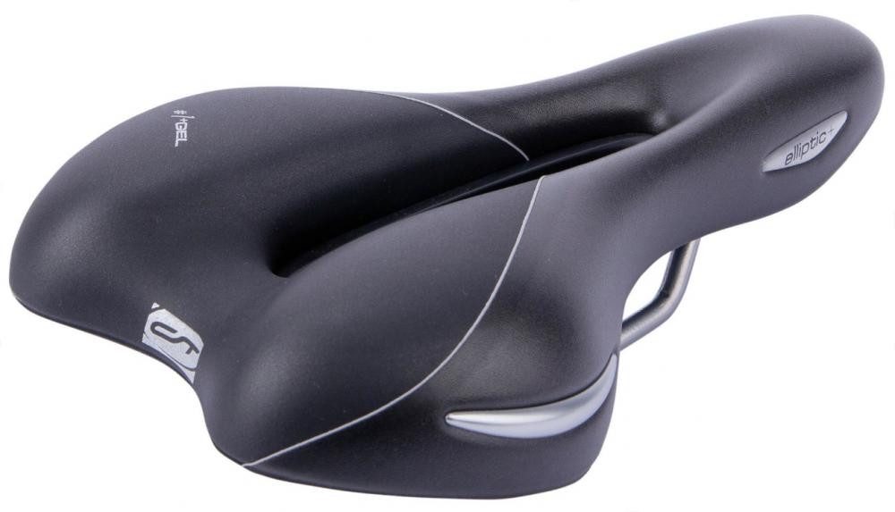 Contec Fahrradsattel CT SATTEL ELLIPTIC+ TREKKING UNISEX SCHWARZ