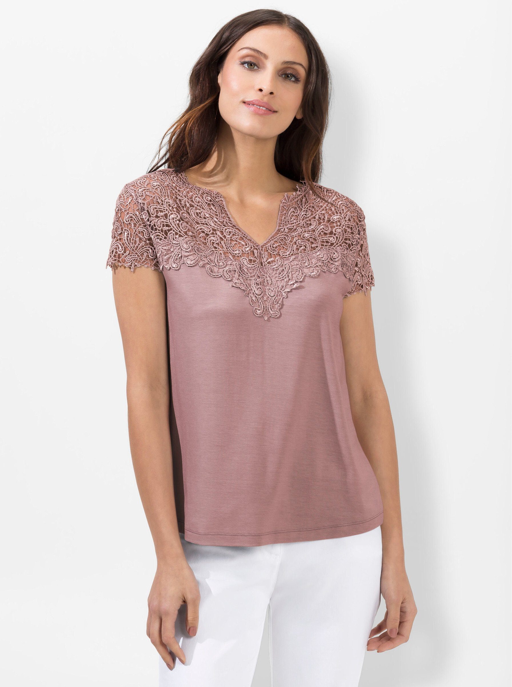 Alessa W. Spitzenshirt "Shirt" 1 Stk. tlg. günstig online kaufen