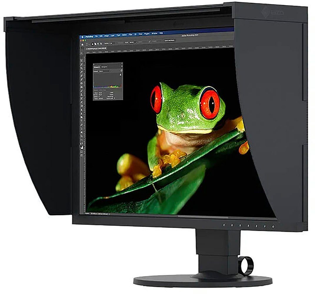 Eizo ColorEdge CG2420 LCD-Monitor (61 cm/24 ", 1920 x 1200 px, WUXGA, 10 ms  Reaktionszeit, 60 Hz, IPS), Anschlüsse: HDMI, DisplayPort, 3x USB, DVI