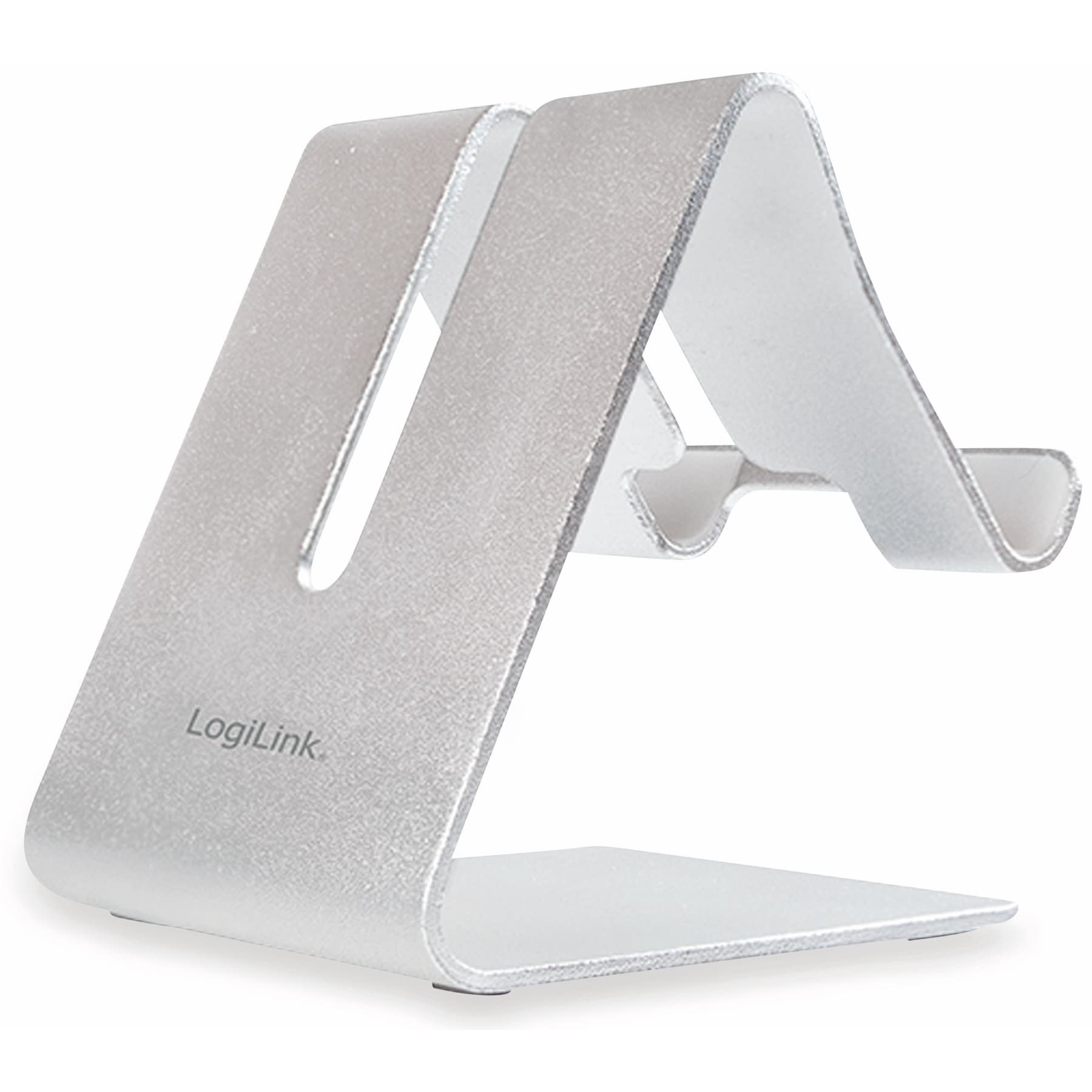 LogiLink Tablet-Ständer LOGILINK Smartphone/Tablethalter AA0122, Aluminium