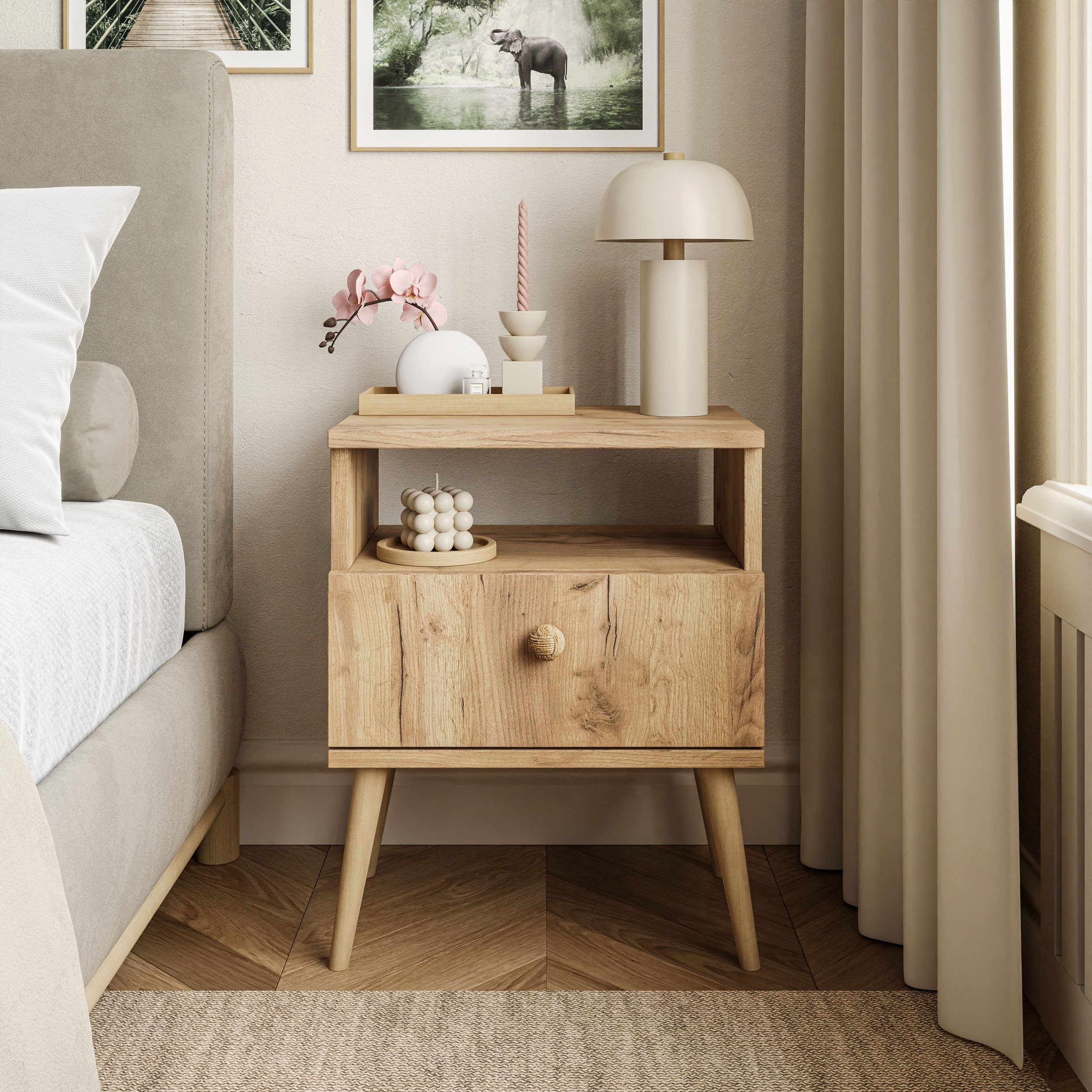 Lookway Nachttisch Harmony mit Schublade 44x56x31 günstig online kaufen