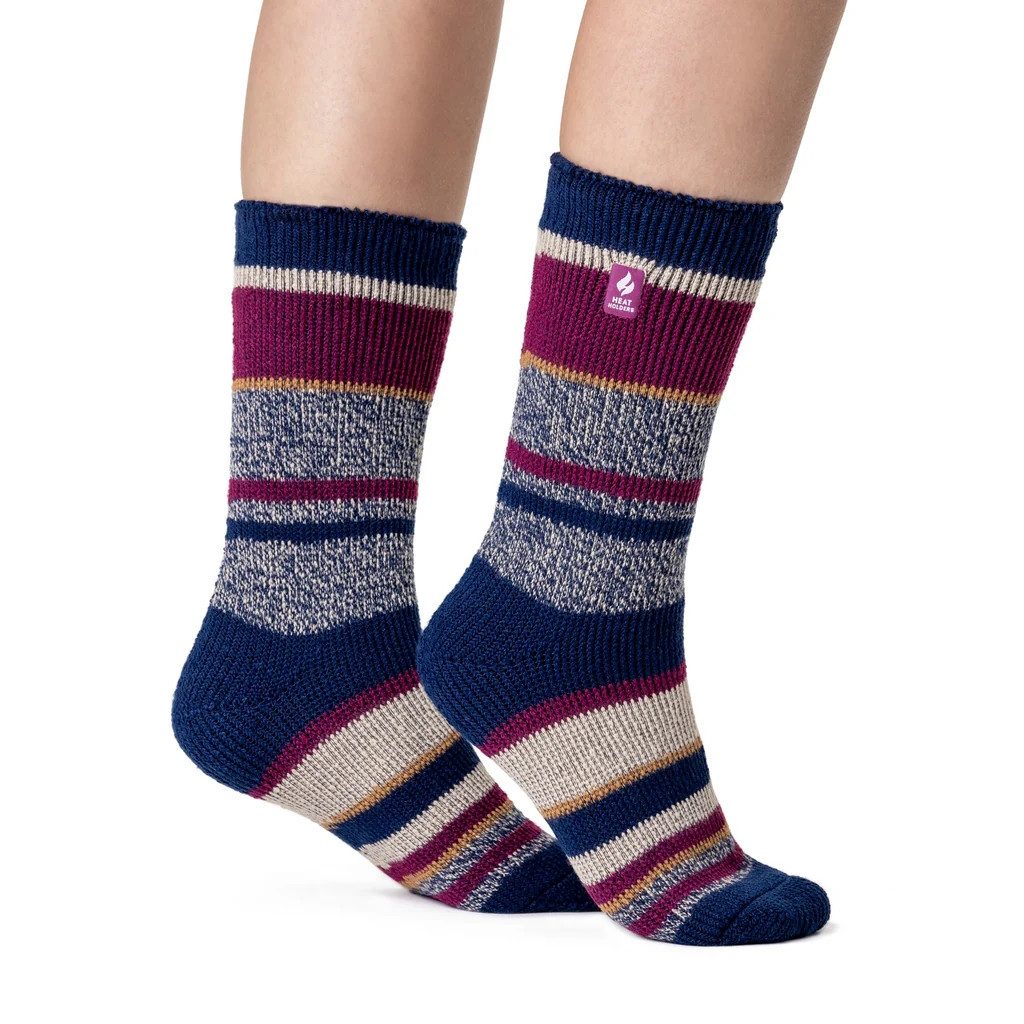 Heat Holders Thermosocken Damen Original Seascale Twist Stripe Socken