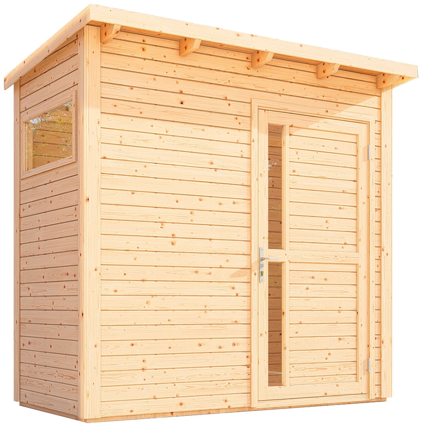 BERTILO Gartenhaus Pentus 1, BxT: 246x143 cm