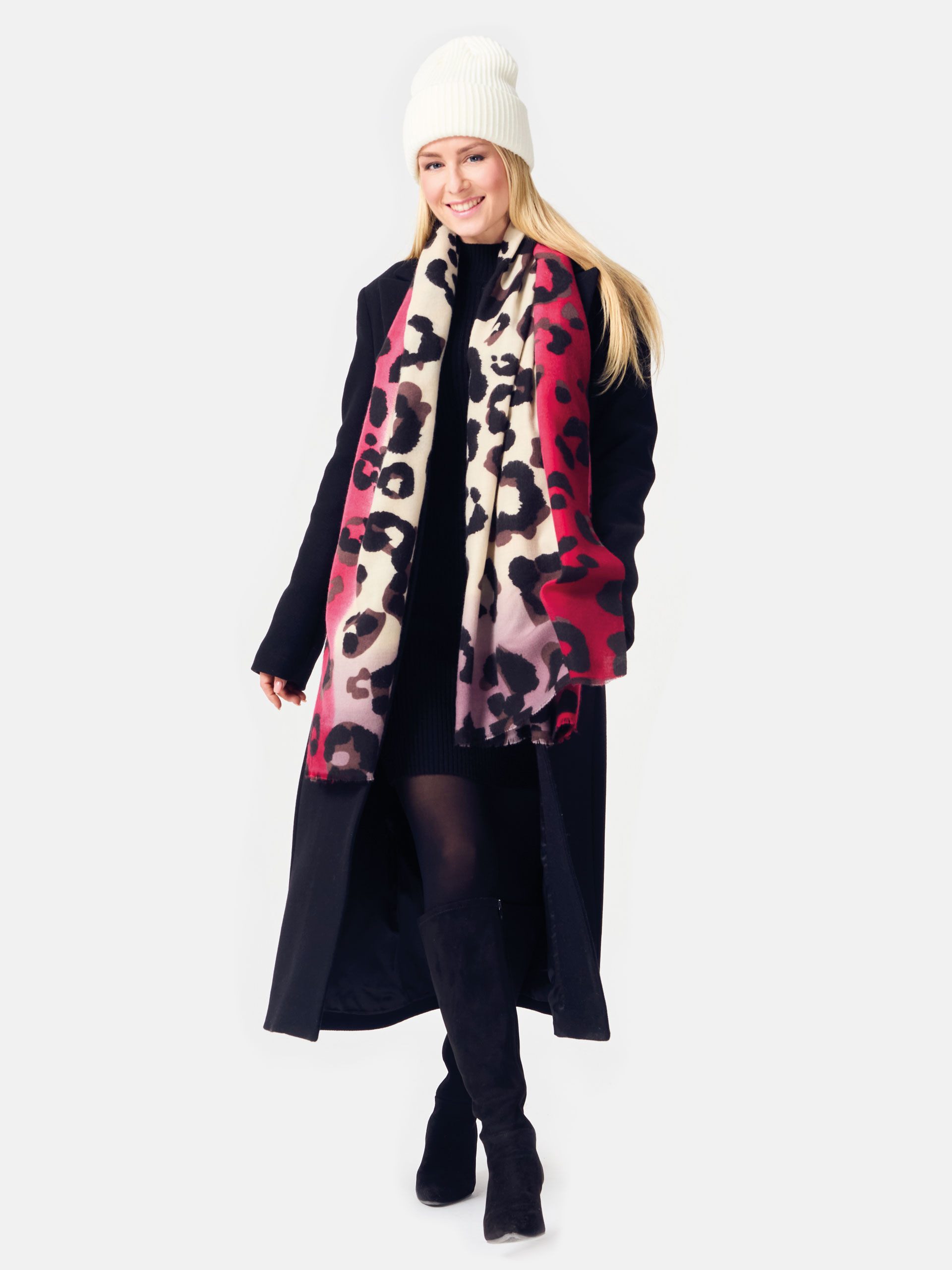 Samaya Modeschal Keeling, (1-St), mit lässigen Zupffransen günstig online kaufen