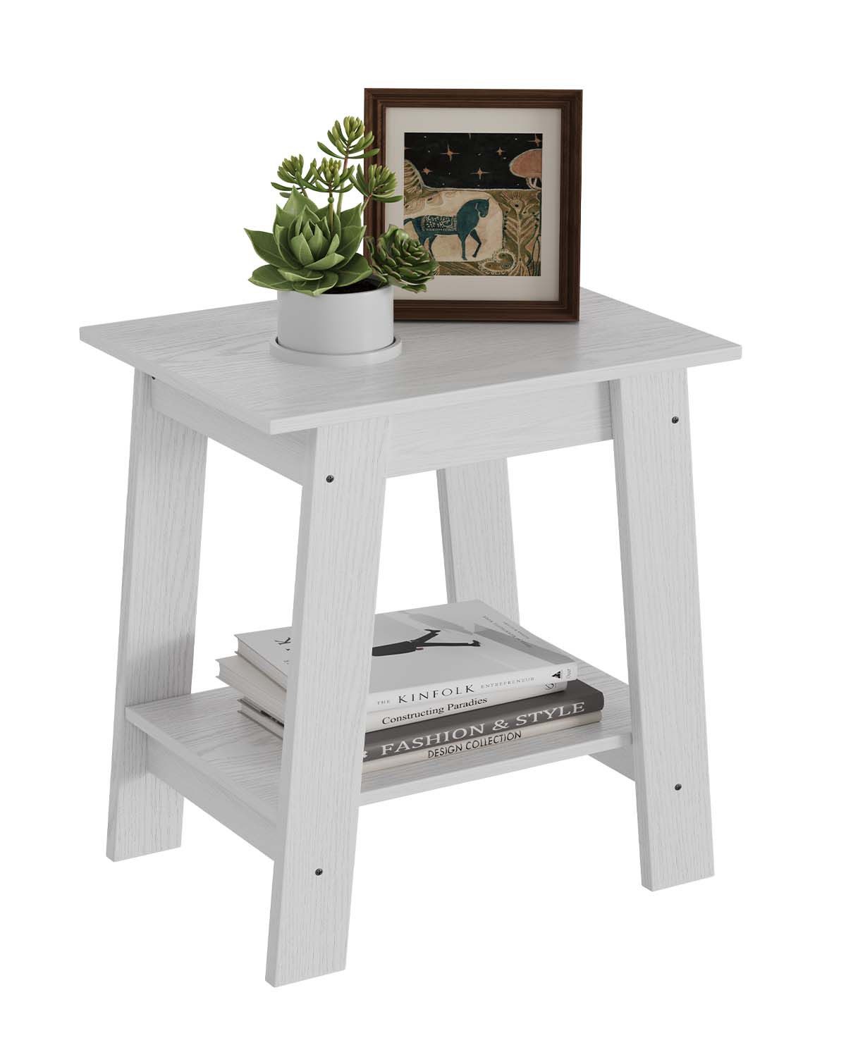 GarveeMore Beistelltisch Nachttisch Sofatisch Couchtisch Wohnzimmertisch 40 günstig online kaufen