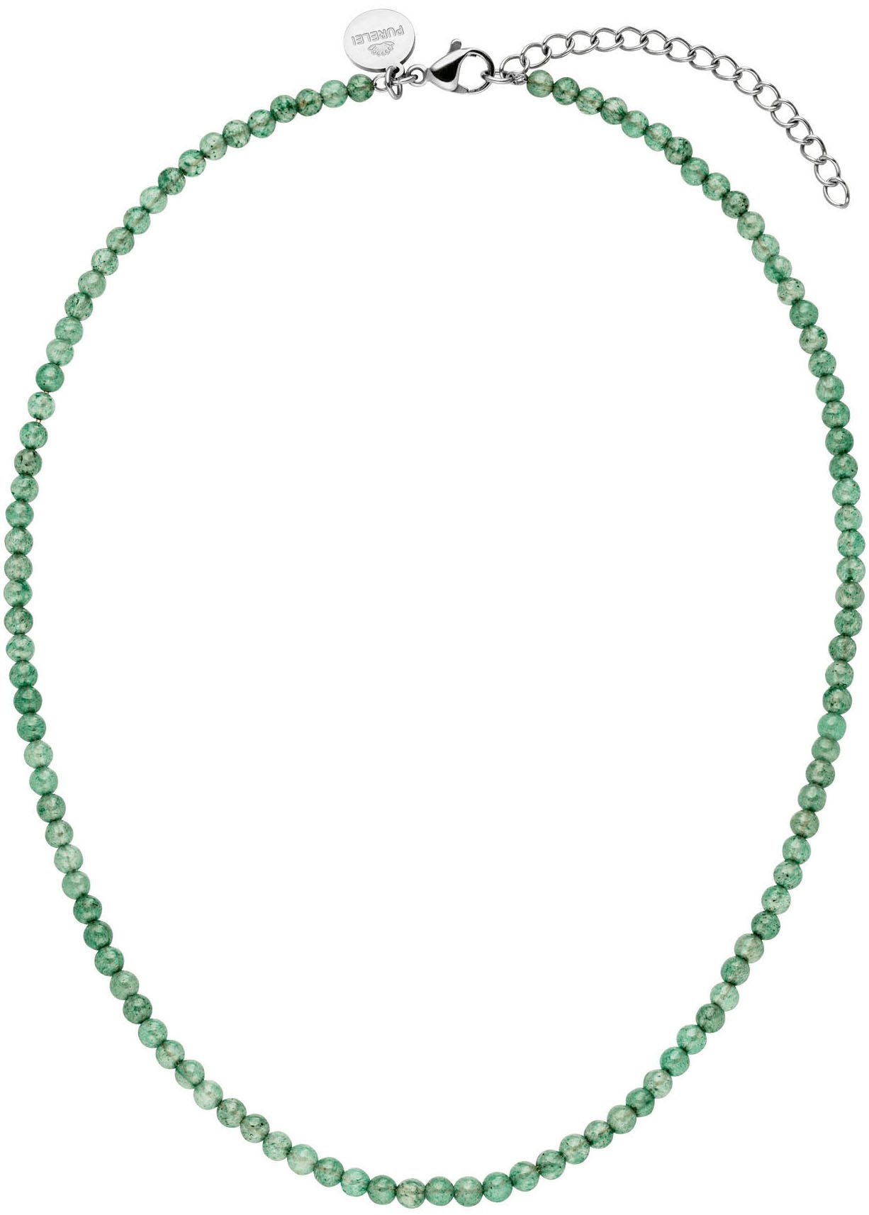 Purelei Perlenkette Schmuck Geschenk Edelstein, mit Amethyst oder Aventurin günstig online kaufen