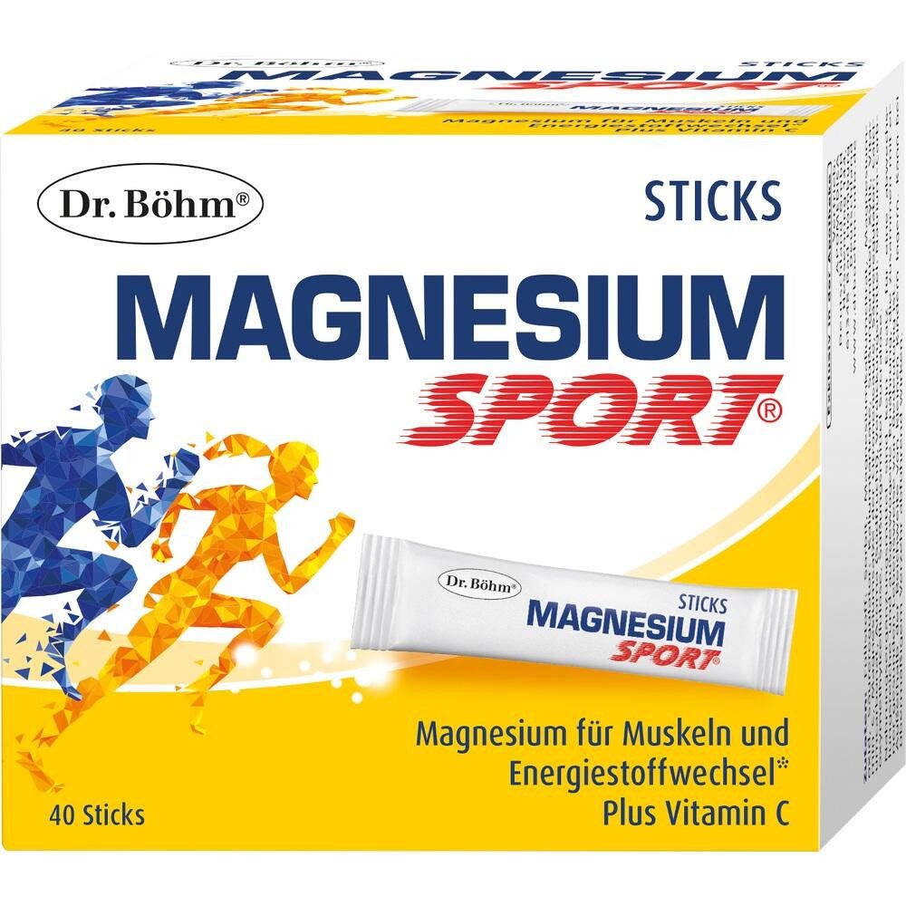 Apomedica DR.BÖHM Magnesium Sport Sticks Sticks, 60 g