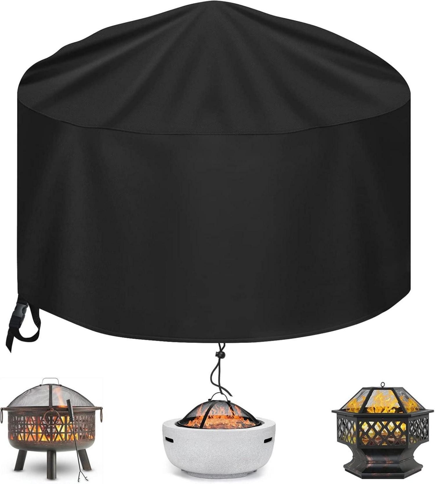 LuxusKollektion Schutzplane Feuerstelle Abdeckung Wasserdicht 90x60cm günstig online kaufen