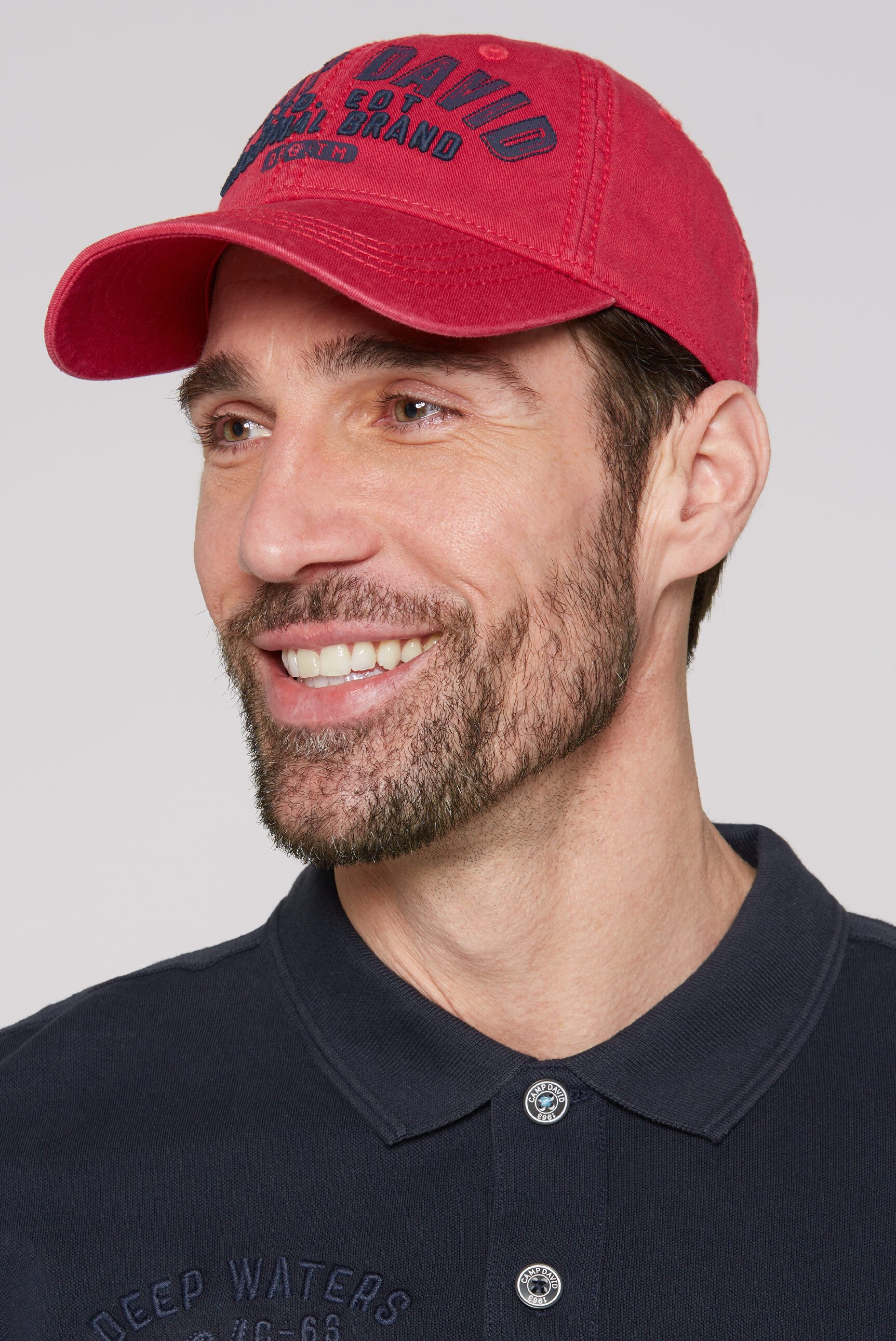 CAMP DAVID Baseball Cap mit Klett-Verschluss