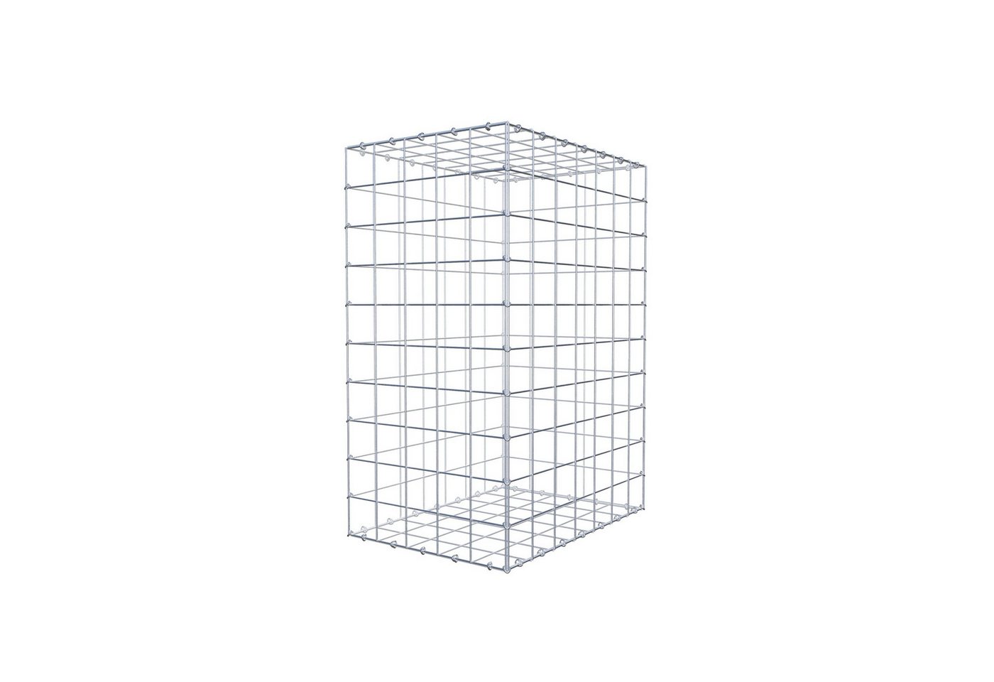 Thumbnail - Gabiona Gabionenzaun Gabione 100 cm x 70 cm x 50 cm (L x H x T), Maschenweite 10 cm x 10, (Gabione 100 cm x 70 cm x 50 c...