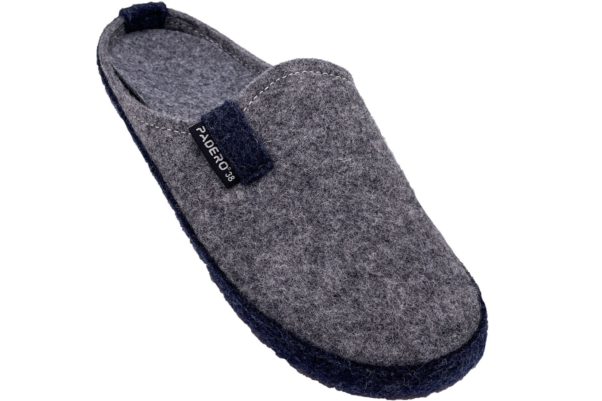PADERO TONI Pantoffel Wollfilz Hausschuh – Bild 5 von 5
