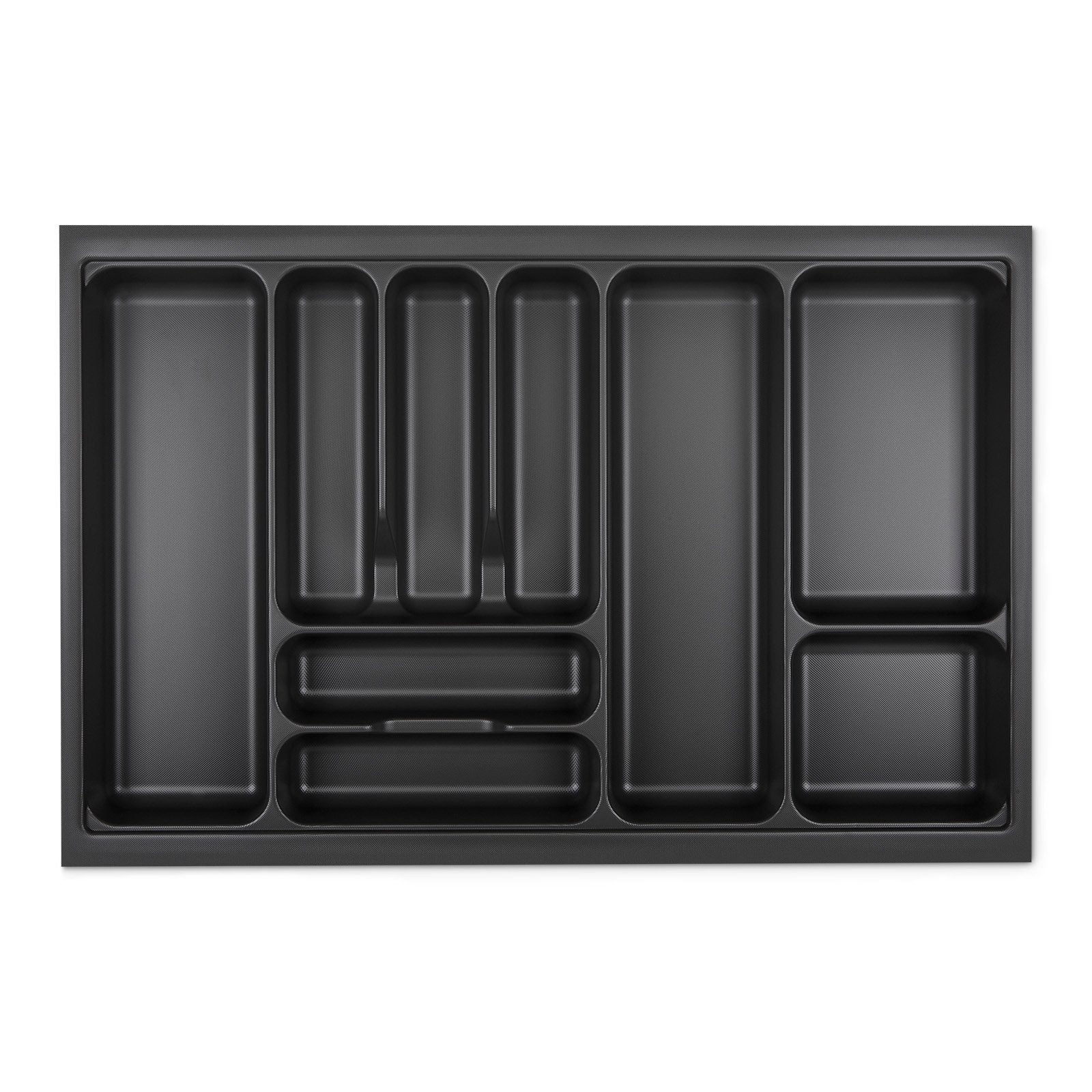 SO-TECH® Besteckeinsatz ORGA-BOX VIII Besteckeinsatz Lavagrau perlstruktur, günstig online kaufen