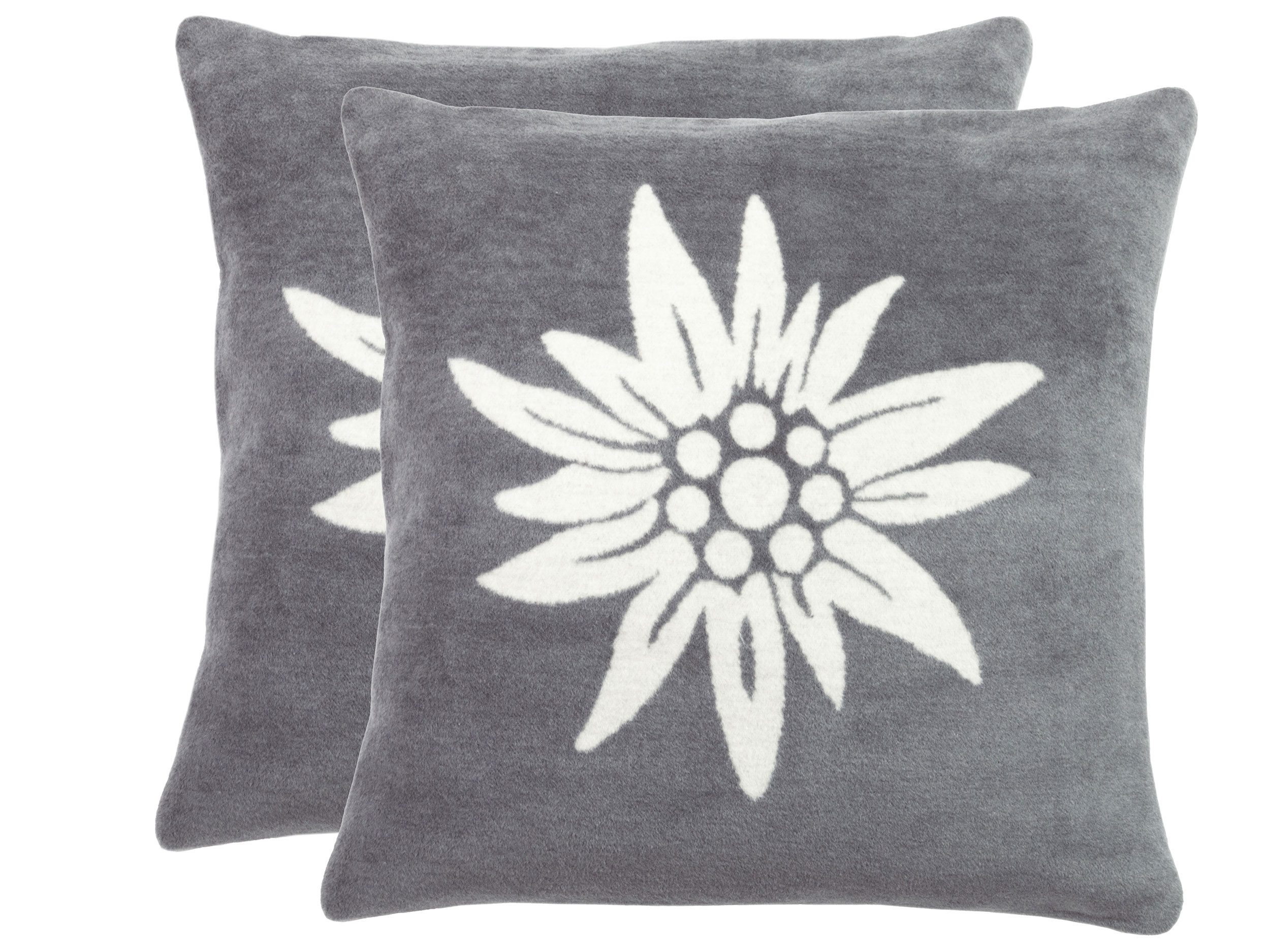 ZOLLNER Kissenbezug, (2 Stück), 50 x 50 cm, 60% Baumwolle, 40% Polyacryl, v günstig online kaufen