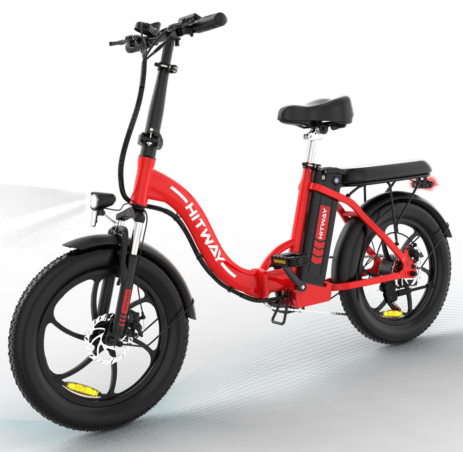 HITWAY E-Bike, 20" E-bike E-fahrrad Elektrofahrrad klapprad max.90km