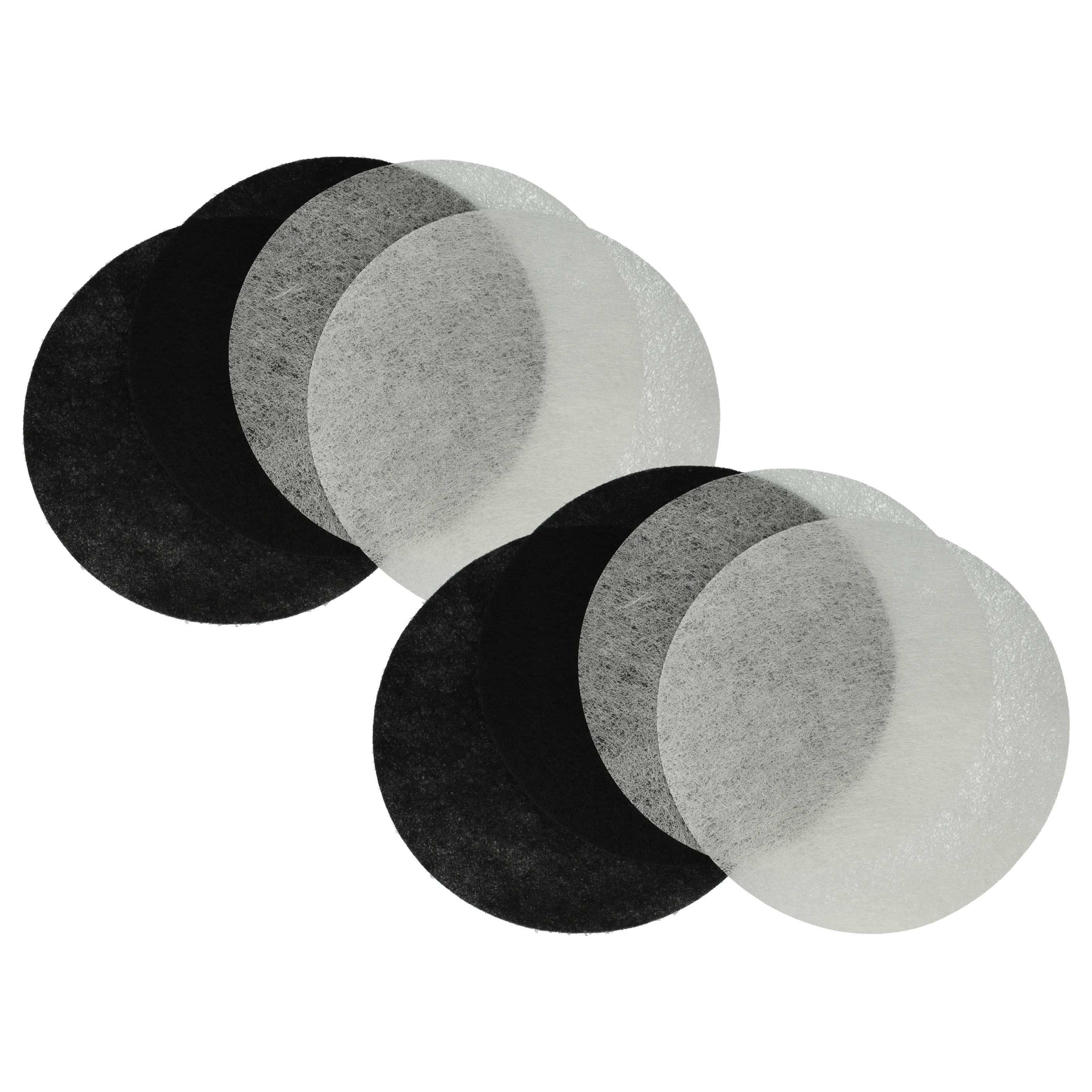vhbw Filter-Set Ersatz für Moulinex AD-5 für Fritteuse, Zubehör für Moulinex Moulinex AD-5