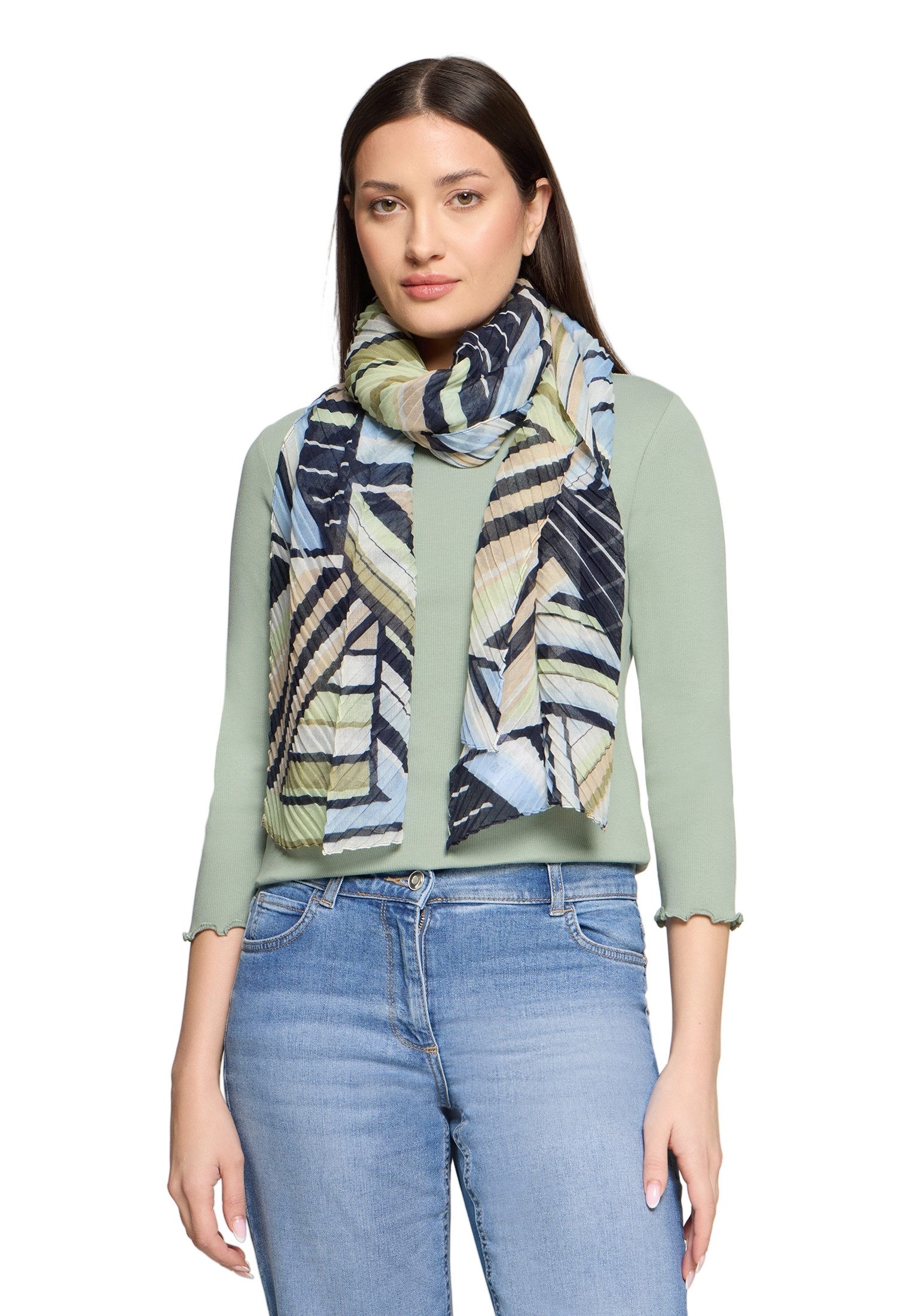 Betty Barclay Schal Damen mit Plissee