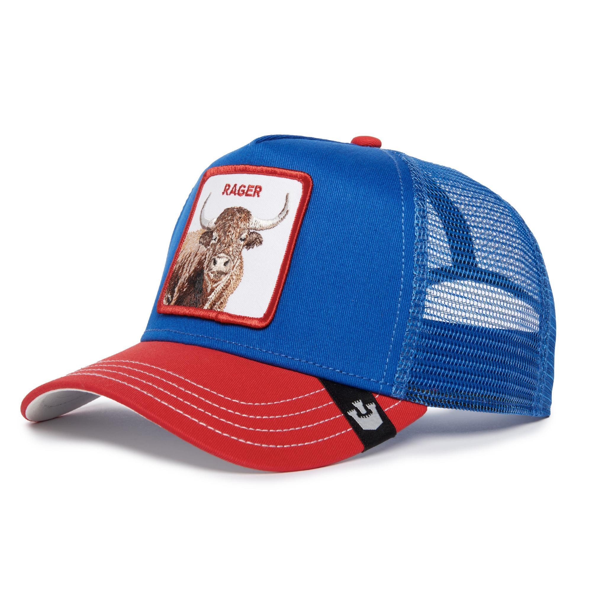 GOORIN Bros. Trucker Cap Goorin Bros. The Rager Bison Fab Farm Trucker Cap Buffalo Fan (Basecap, Meshcap, Trucker Kappe)