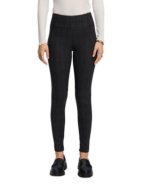 Esprit Skinny-fit-Jeans Karierte Leggings aus Punto-Jersey