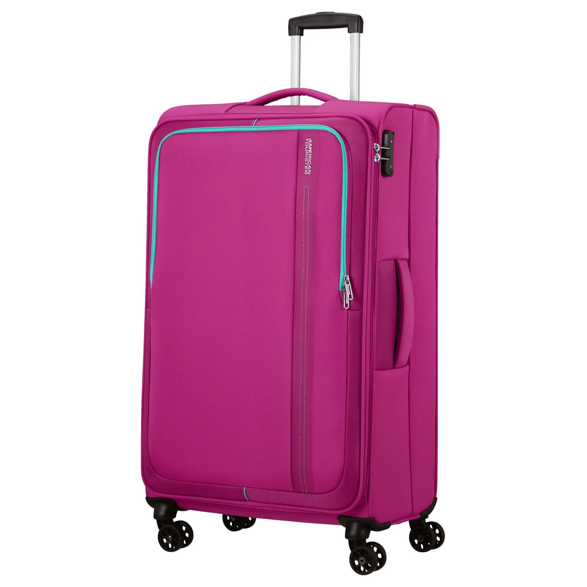 American Tourister® 4-Rollen-Trolley Trolley 4 fuchsia 80 cm, deep Rollen Sea Seeker L 