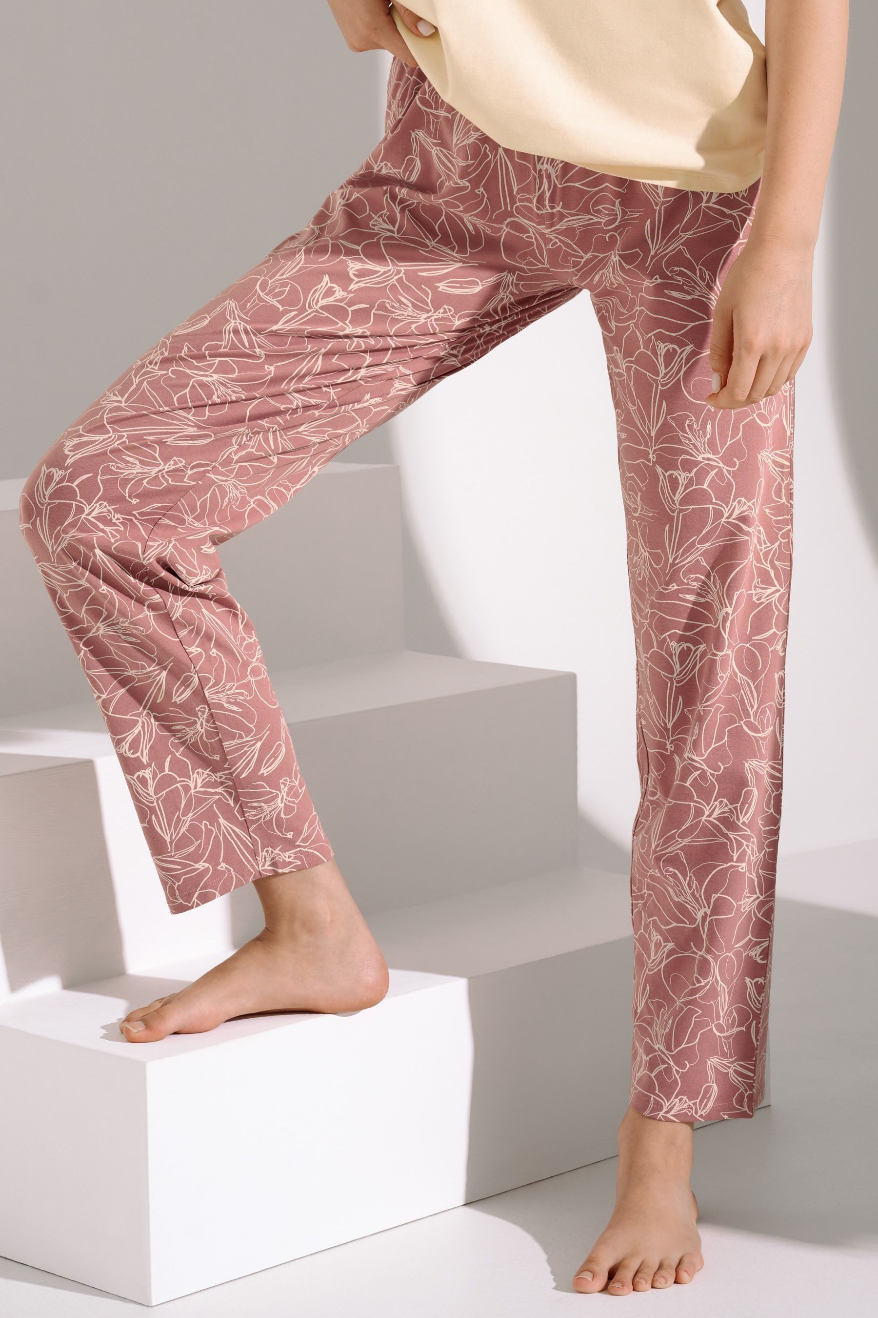 Lisca Schlafanzug LISCA Pyjama mit Schlafshirt und Hose »Nina«, 23418