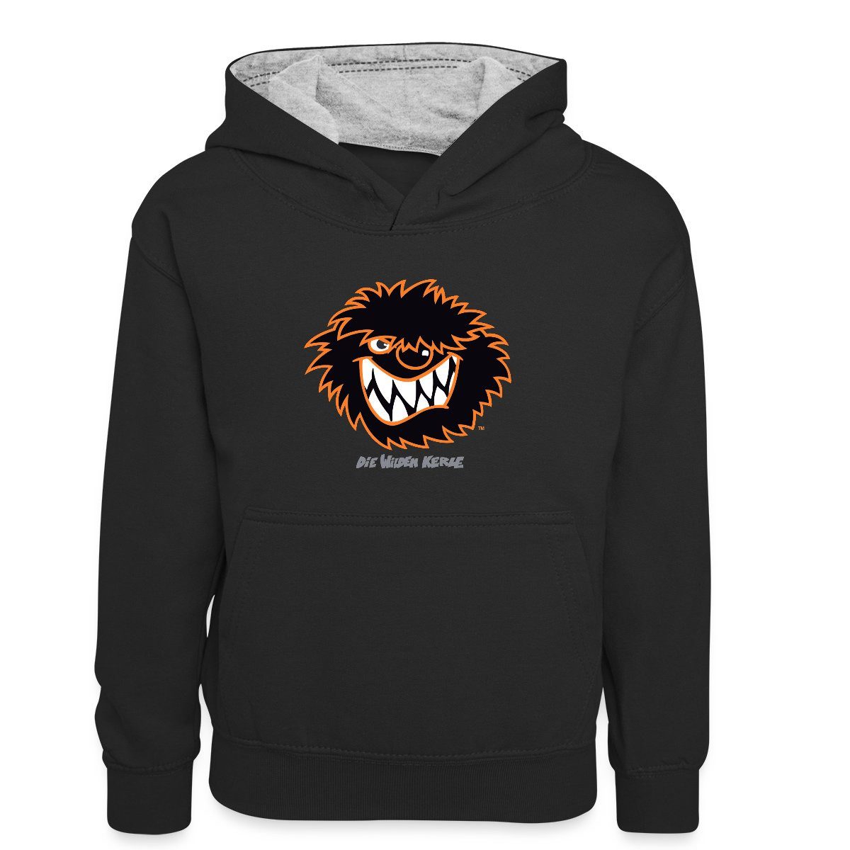 Hoodie Die Wilden Kerle Kerl Porträt Kinder Kontrast-Hoodie