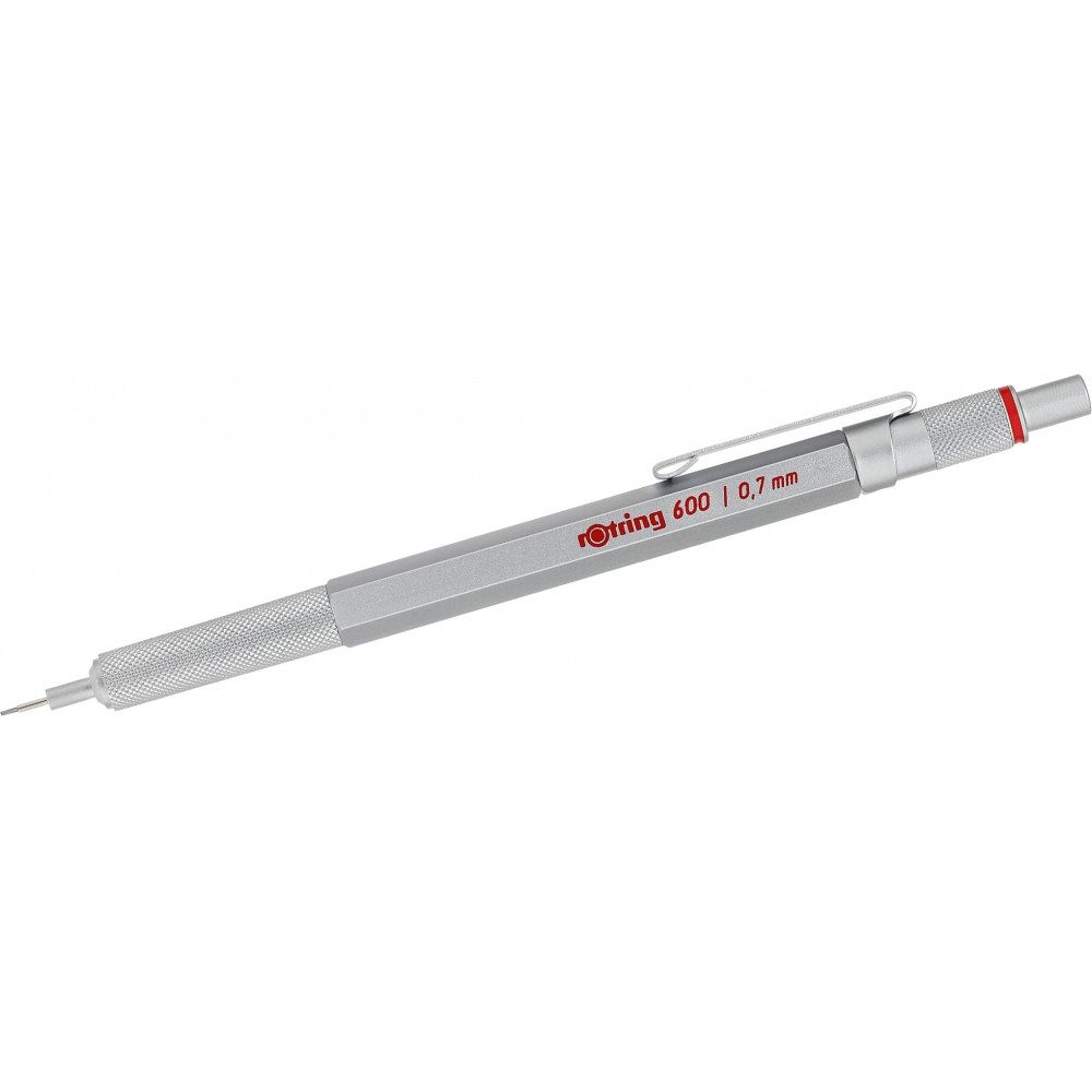 ROTRING Druckbleistift 600 Feinminen 0,7 mm - Druckbleistift - silber
