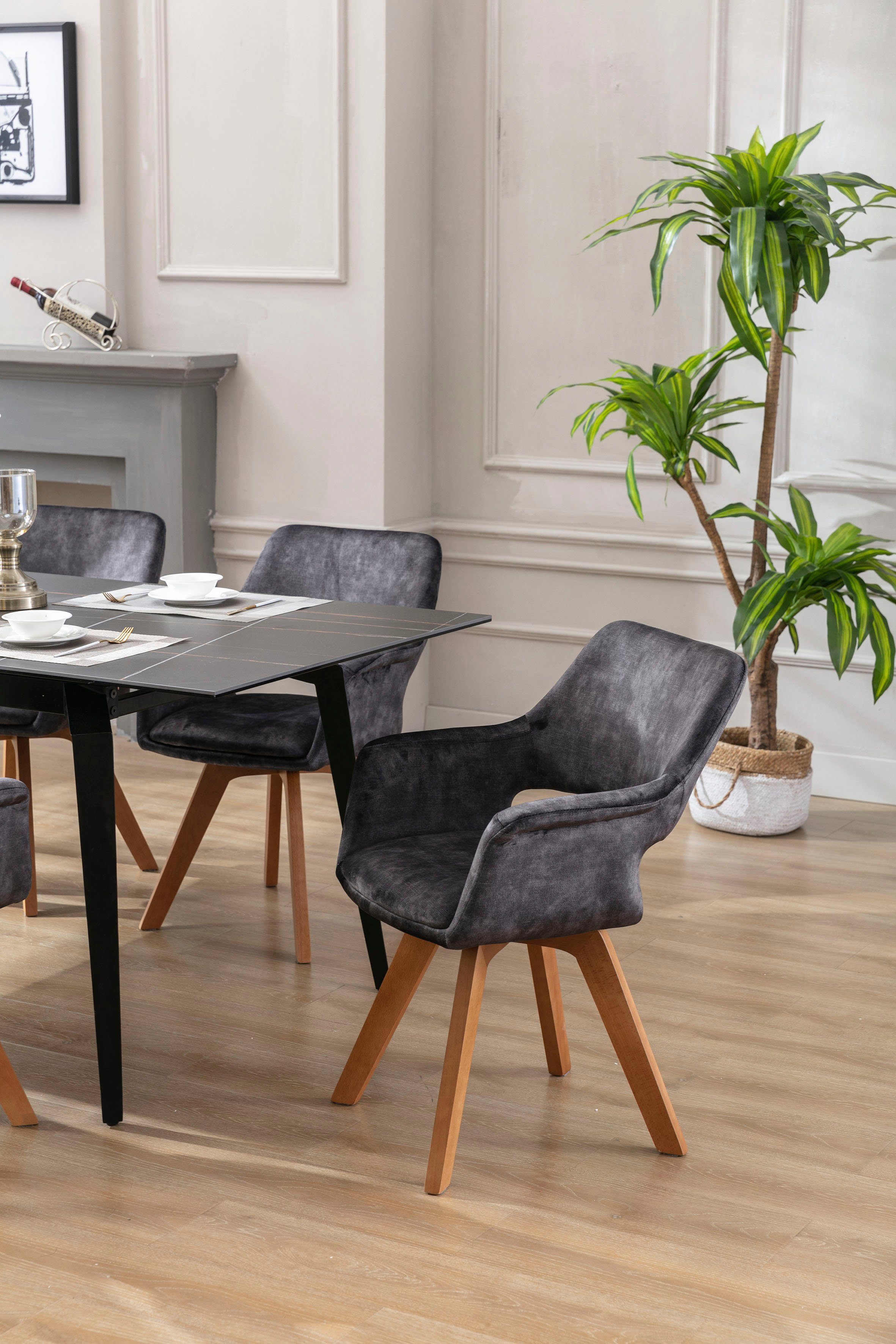 byLIVING Esszimmerstuhl Klara (Set, 2 St), günstig online kaufen