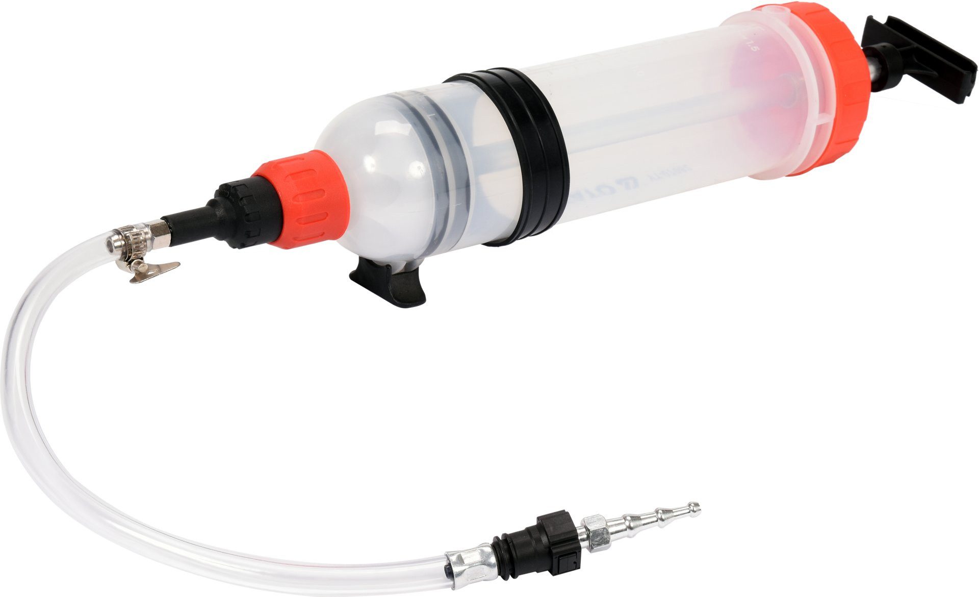 Yato Ölabsaugpumpe Pompa di aspirazione manuale per liquidi, antideflagrante (Kraftstoff-Absaugpumpe 1500 ml Schnellkupplungen, PSA, Opel und uni., Kraftstoff-Absaugpumpe 1500 ml Schnellkupplungen, PSA, Opel und uni)