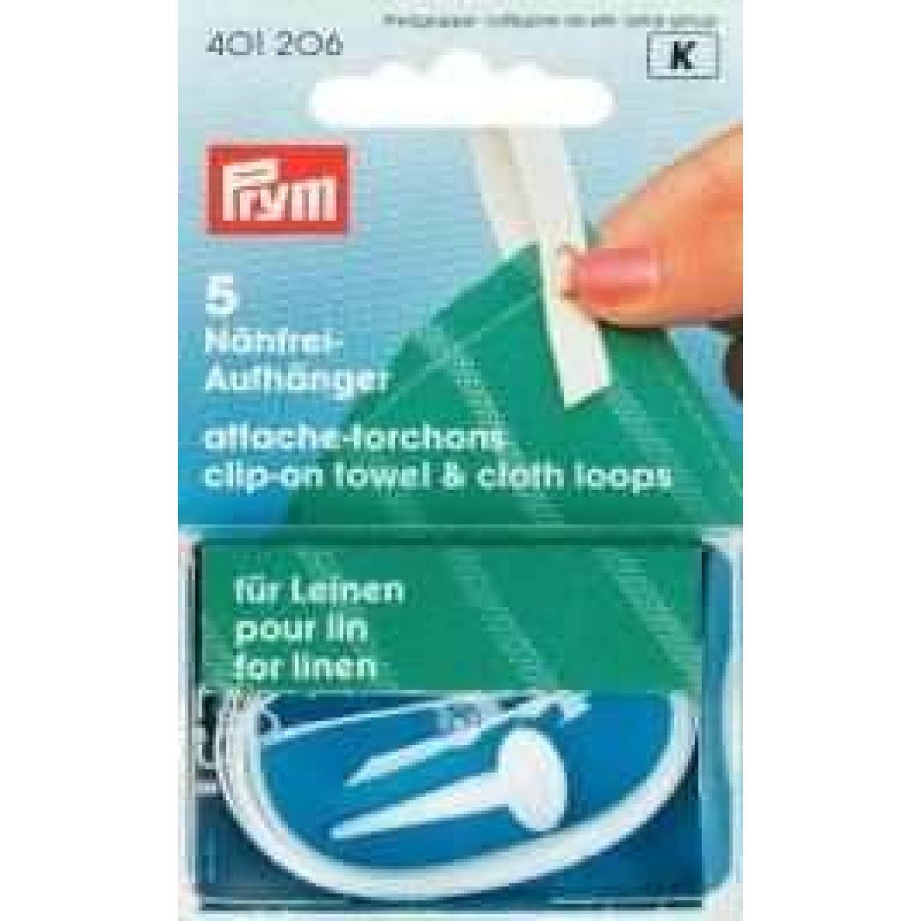 Prym Stricknadeln Nähfrei-Aufhänger weiß 5 St