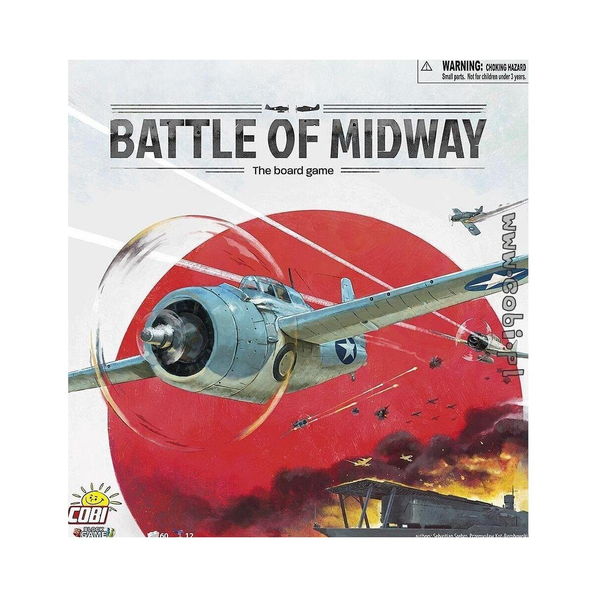 COBI Spiel, Familienspiel Battle of Midway, Brettspiel, Strategiespiel