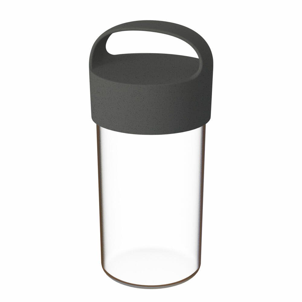 KOZIOL Trinkflasche Buddy Drink Nature Ash Grey, 500 ml