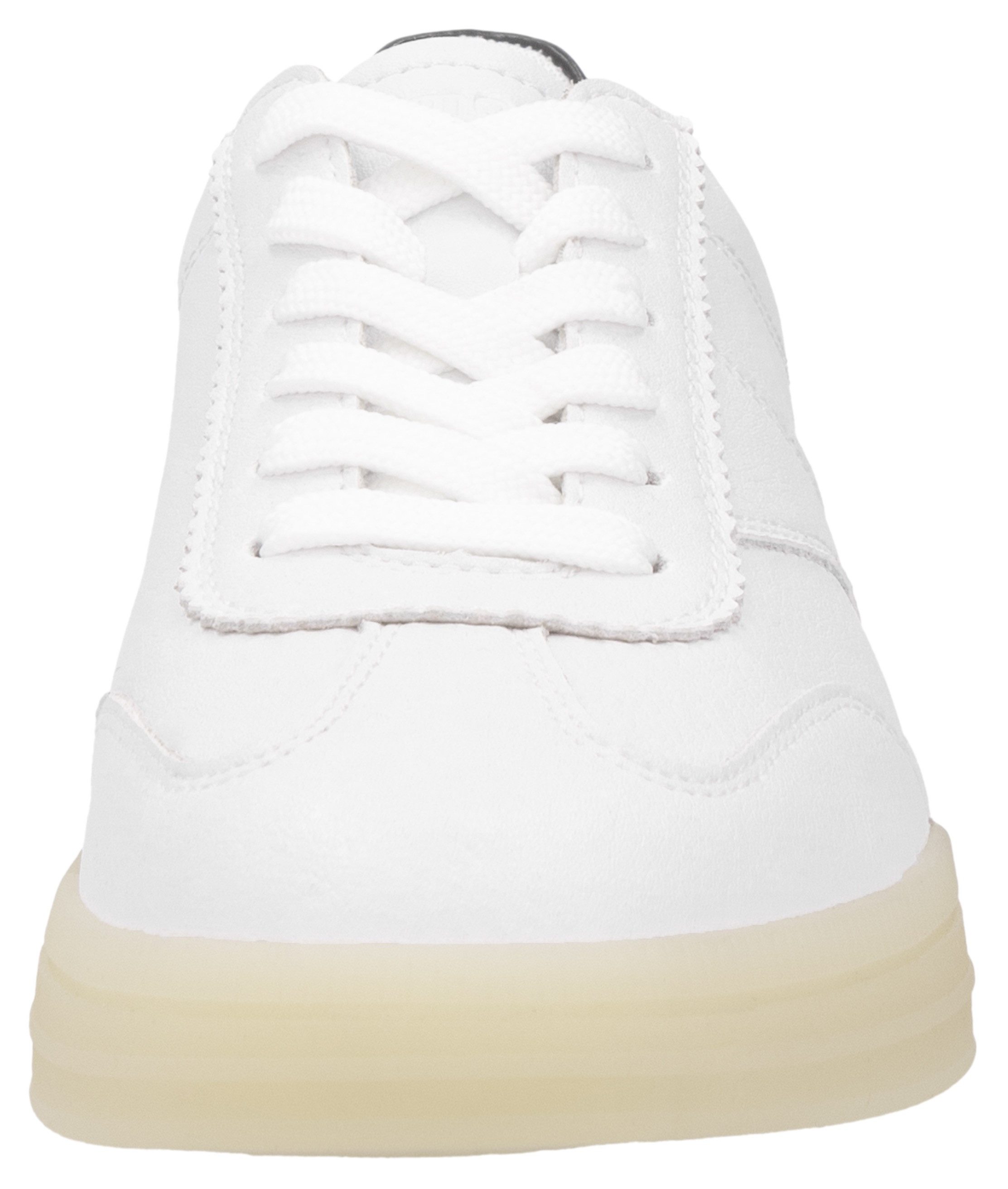 Remonte Sneaker, Freizeitschuh, Halbschuh, Schnürschuh mit gepolstertem Schaftrand