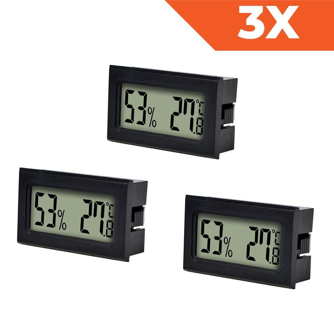 Shopbrothers Hygrometer »Hygrometer Thermometer Digital LCD