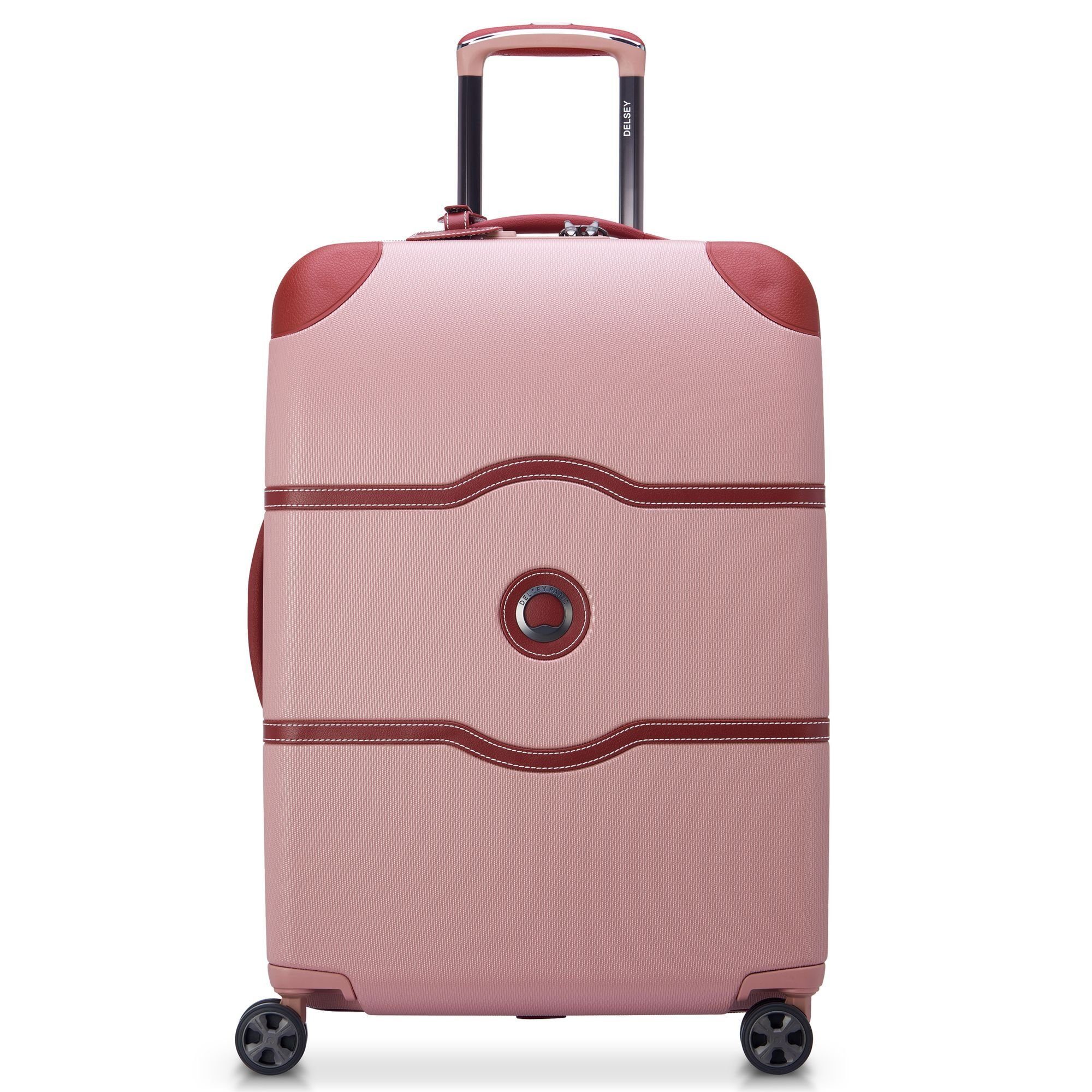 Delsey Hartschalen-Trolley Chatelet Air 2.0, 4 Rollen, Polycarbonat pink