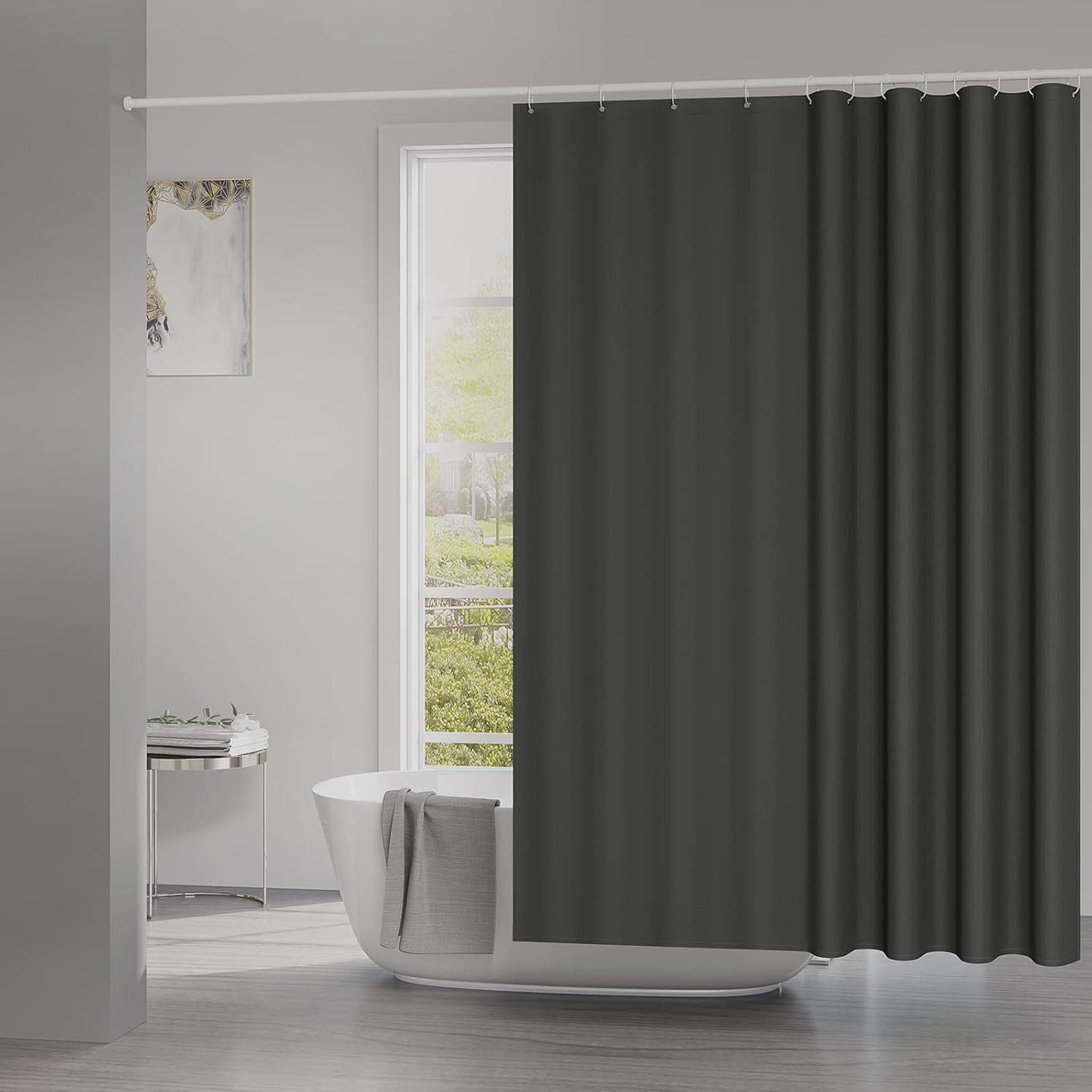 Woltu Duschvorhang Breite 180 cm (1-tlg), günstig online kaufen