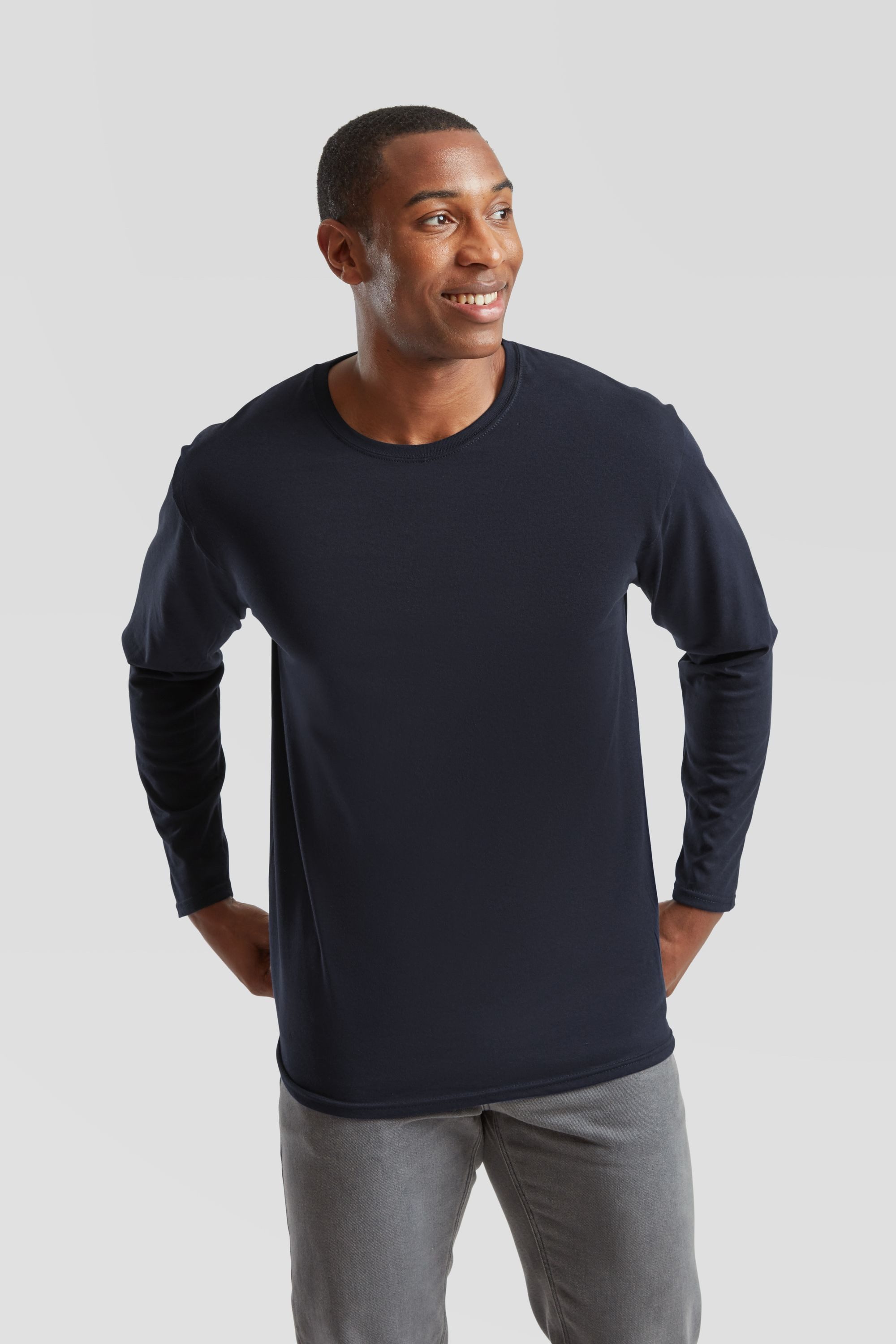 Fruit of the Loom Longsleeve Iconic 150 Classic Long Sleeve T-Shirt – Bild 3 von 5