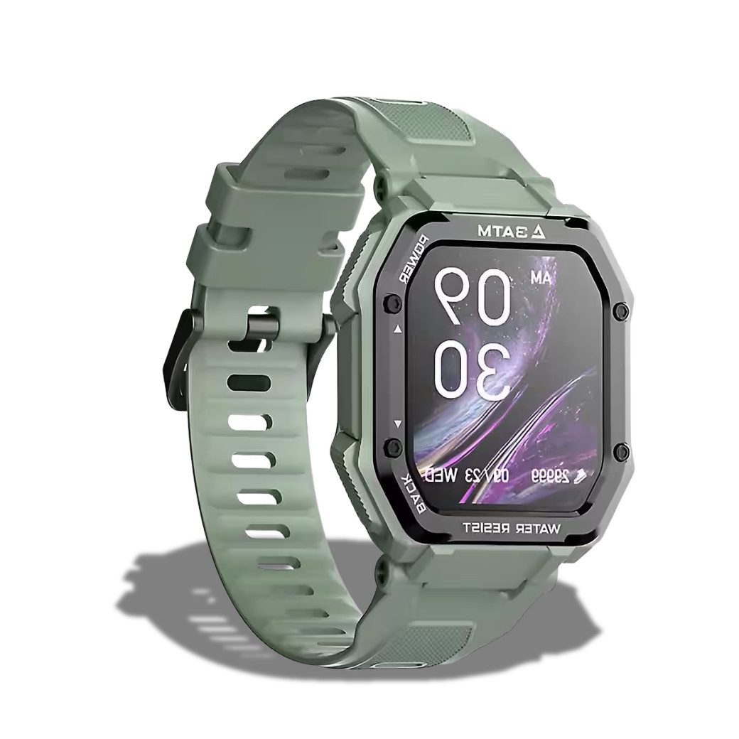 Diyarts Smartwatch (4,3 cm), Smartwatch, Silikonarmband, Ladekabel, Bedienungsanleitung, 1,69″ Touchscreen · 20 Sportmodi · 3 ATM · Bluetooth