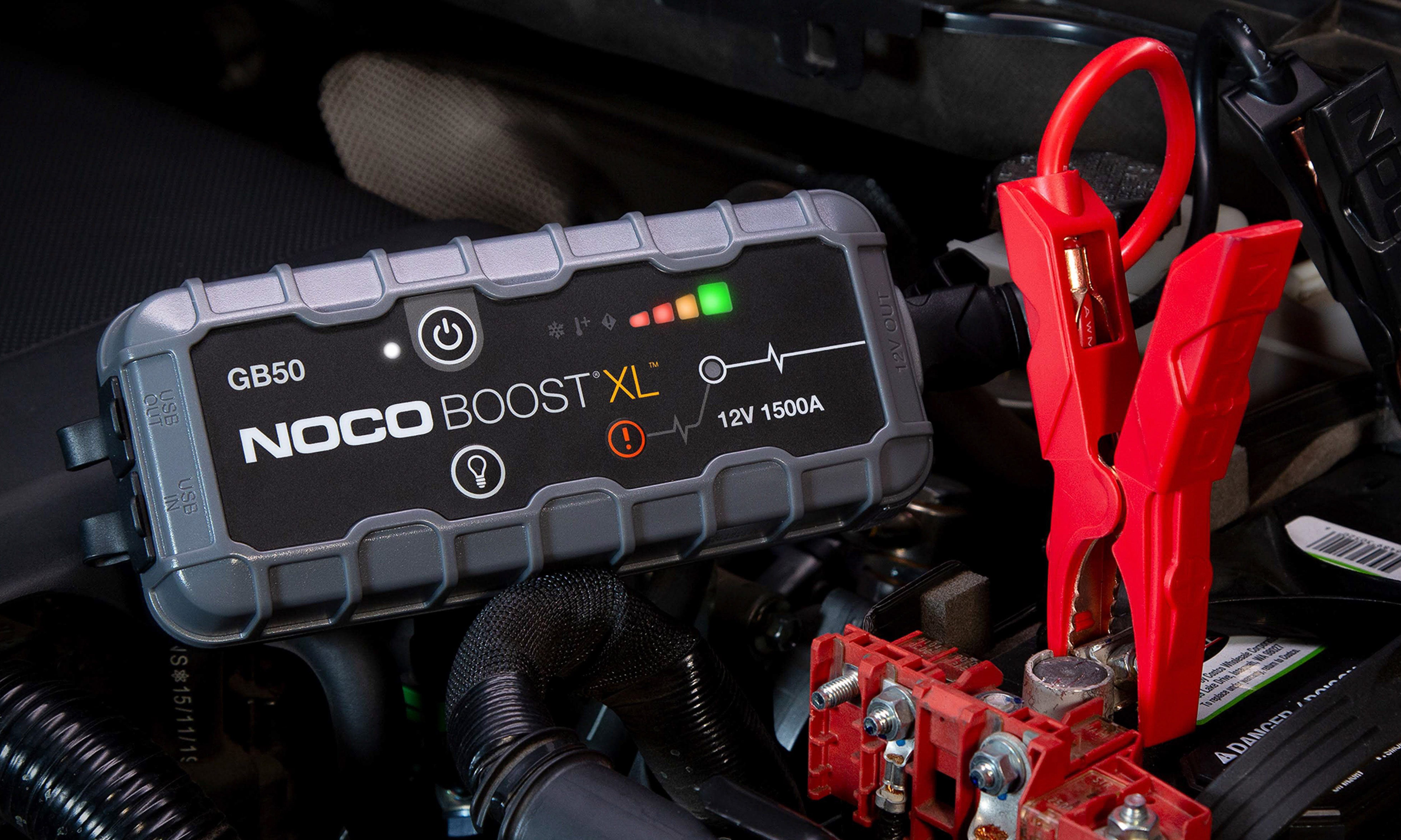 Noco NOCO GB50 1500A 12V Boost XL UltraSafe Starthilfe Starthilfegerät NOCO GB50 1500A 12V Boost XL UltraSafe Starthilfe (12 V), Funkenfreie Starthilfe mit Verpolungsschutz (UltraSafe)