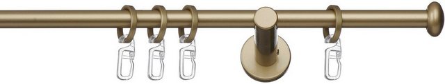 Gardinenstange »Malaga«, indeko, Ø 12 mm, 1-läufig, Fixmaß-Otto