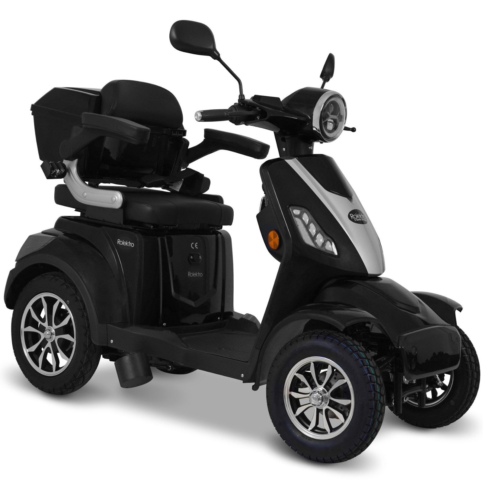 Rolektro Elektromobil Rolektro E-Quad 25 V.2-R31 Bleigel, 1400 W, 25 km/h