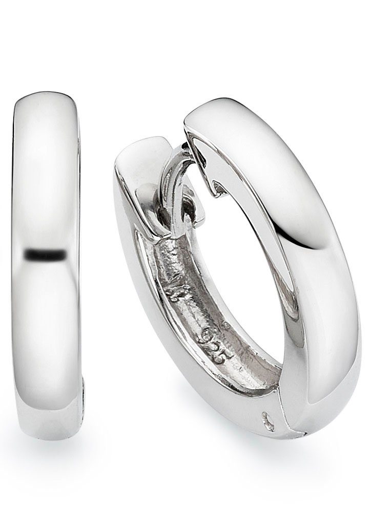 Bruno Banani Paar Creolen Schmuck Geschenk Silber 925 Ohrschmuck Ohrringe