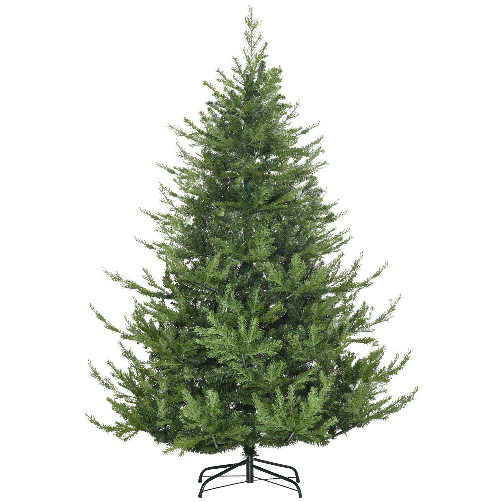 Künstlicher Weihnachtsbaum Kunsttanne, realistisches Aussehen, schneller Aufbau