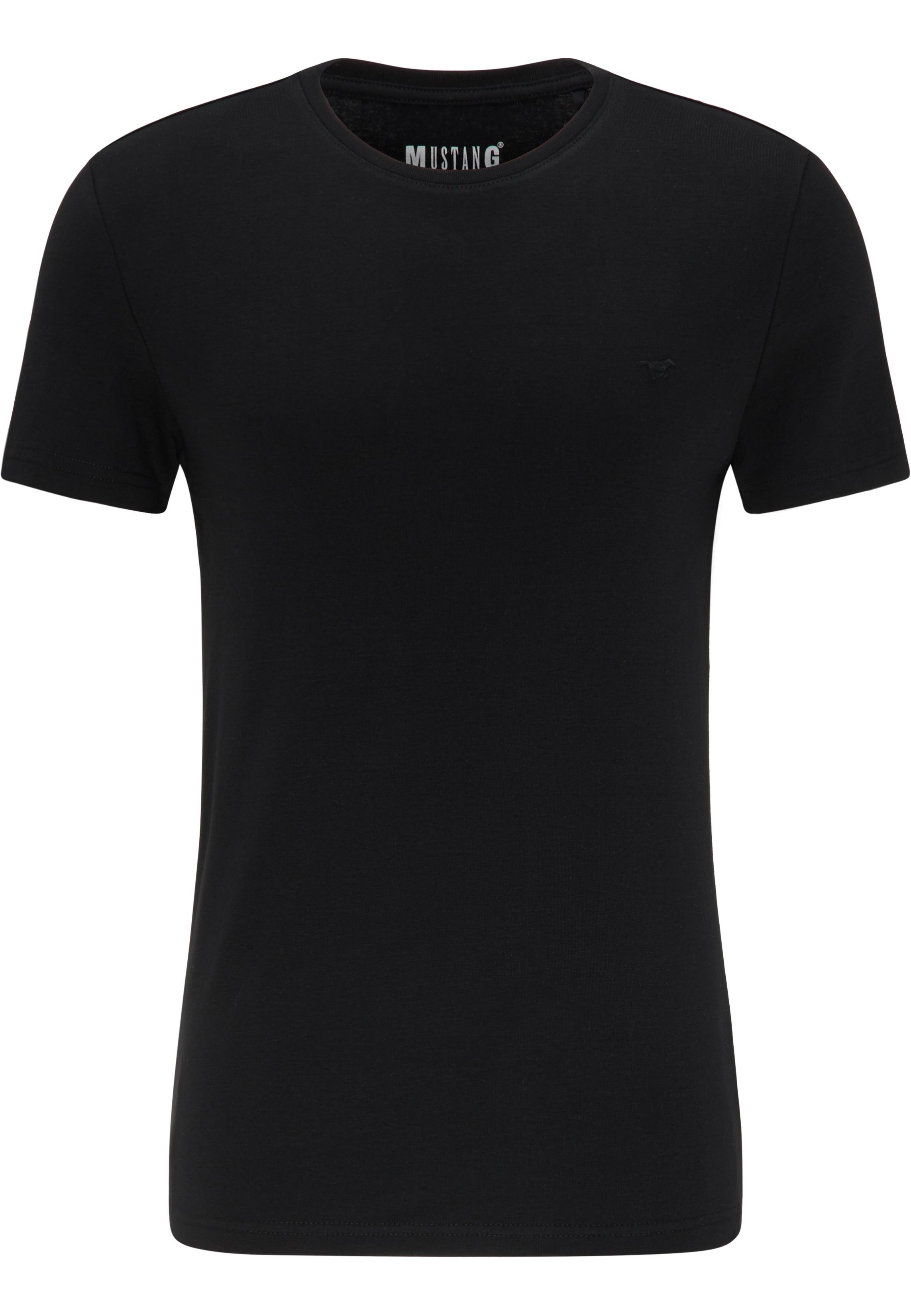 Aaron C MUSTANG T-Shirt schwarz Basic