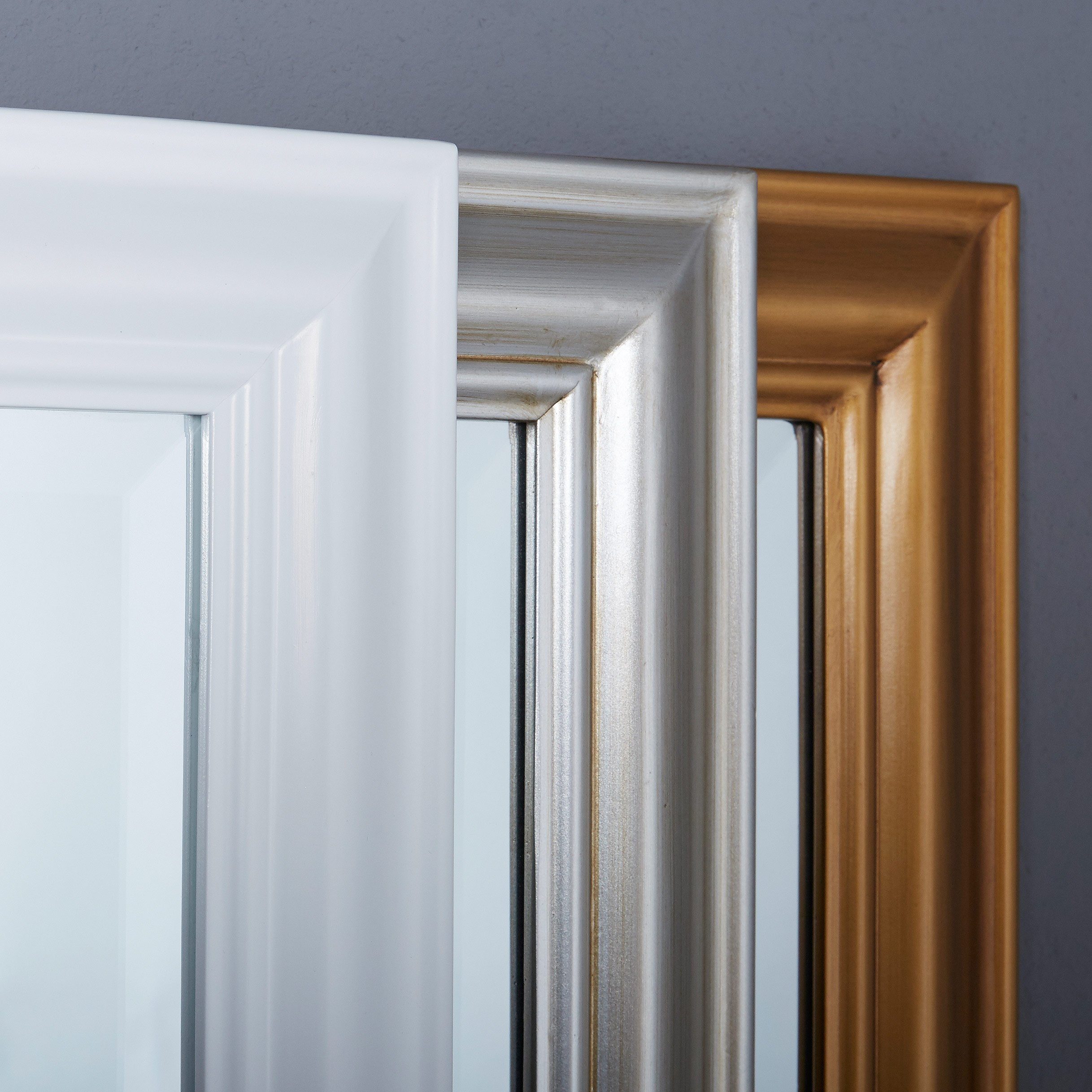 LC Wandspiegel Landhaus-Stil LC cm x Home 180 ca. Wandspiegel 80 gold schlichter Spiegel Home
