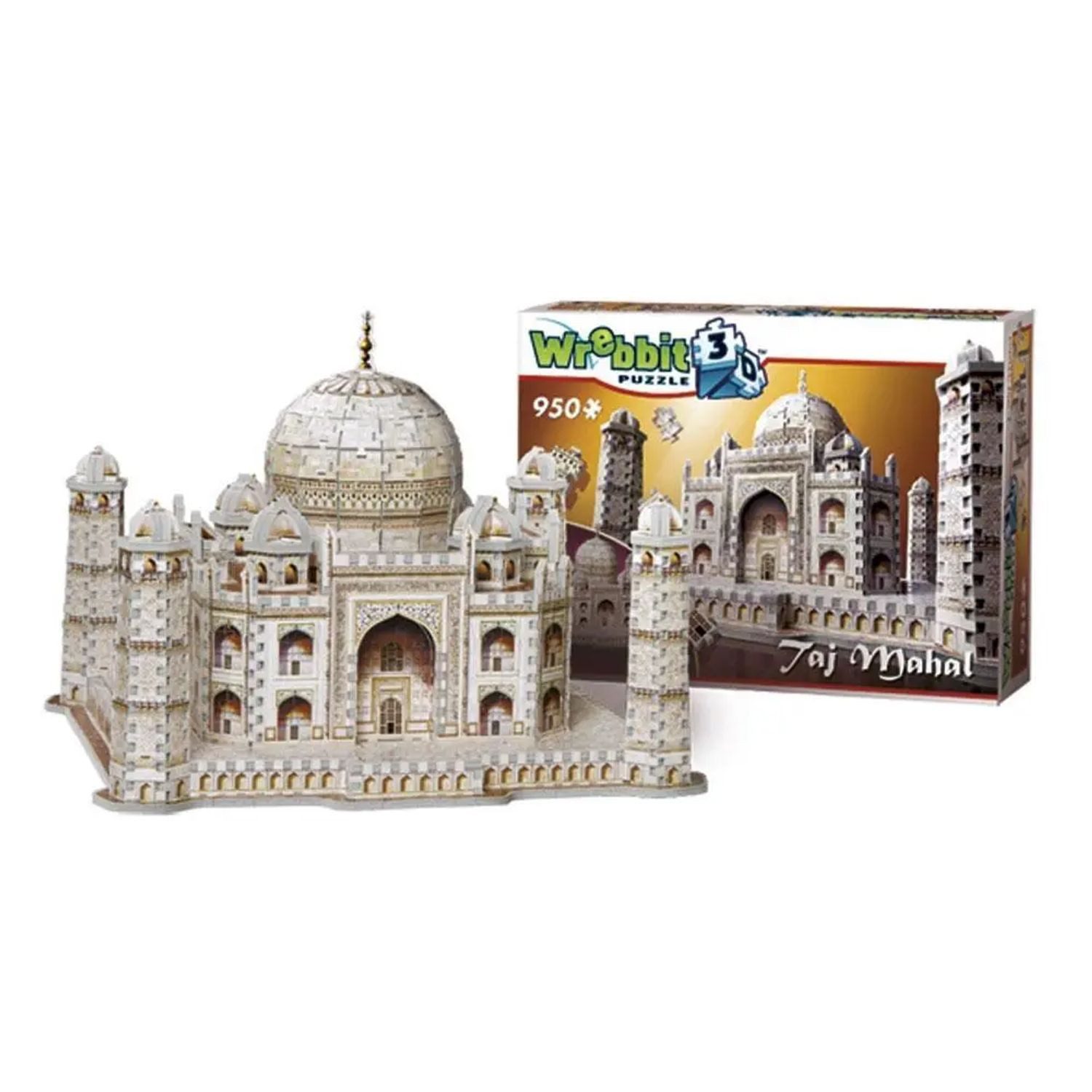 JH-Products Puzzle TAJ MAHAL - 3D-PUZZLE Wrebbit, Puzzleteile