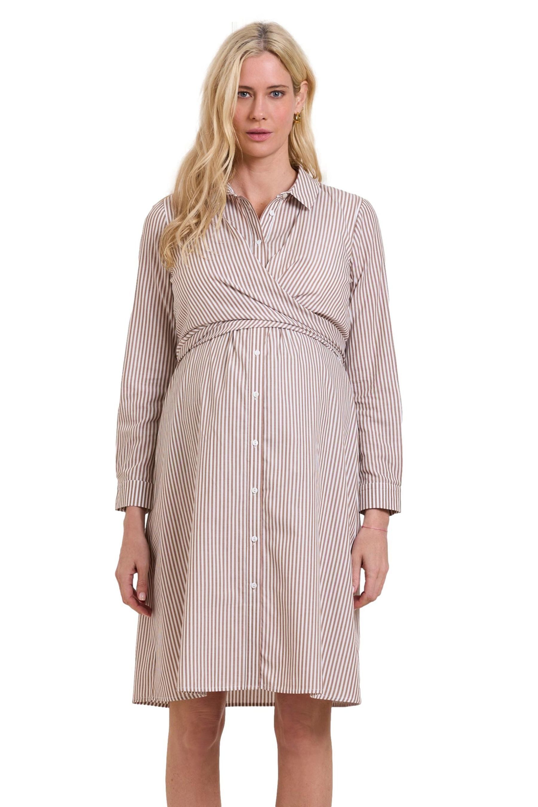 Seraphine Midikleid Seraphine T-Shirt-Kleid Umstands-/Stillmode (1-tlg)