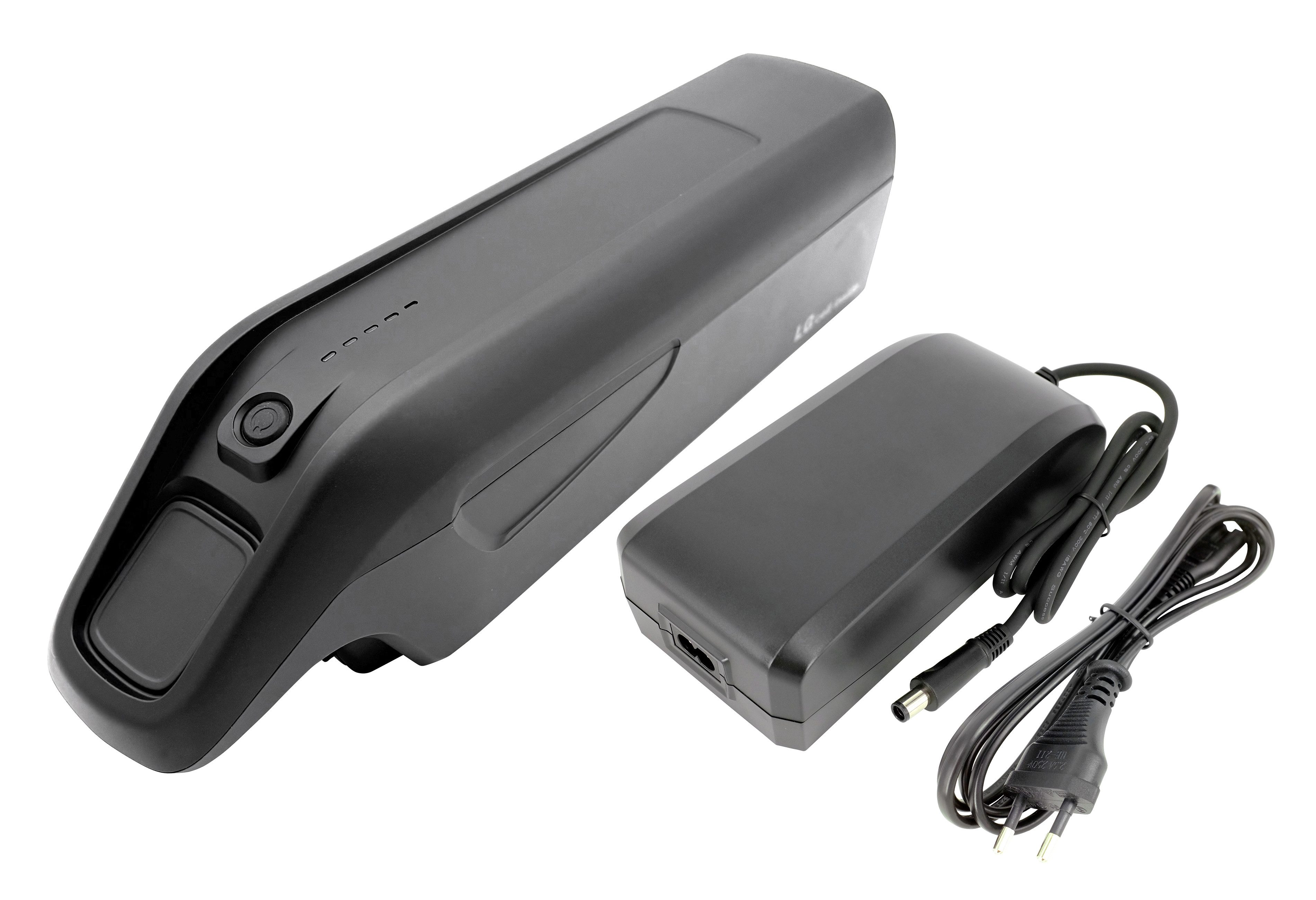 PowerSmart E-Bike Akku ZZ1311004 für Elektrofahrräder mit 4A Ladegerät Li-ion 12800 mAh (36 V)