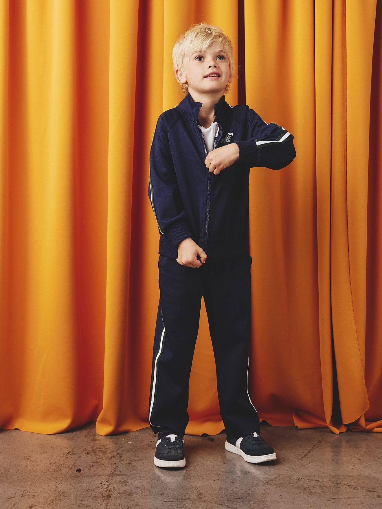 vertbaudet Cargohose Jungen Sporthose aus Funktionsmaterial